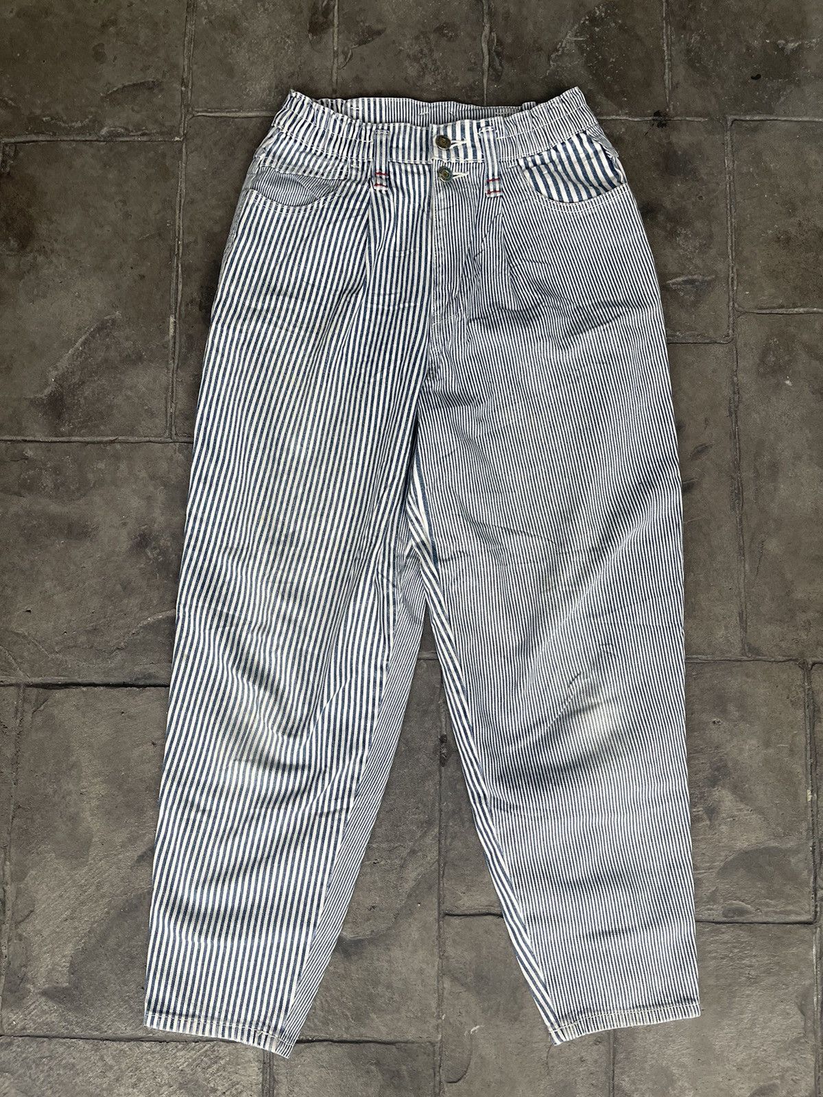 Japanese Brand JAPAN MADE Mocking Bird by Tobias International Striped Size 28" / US 6 / IT 42 - 4 Thumbnail