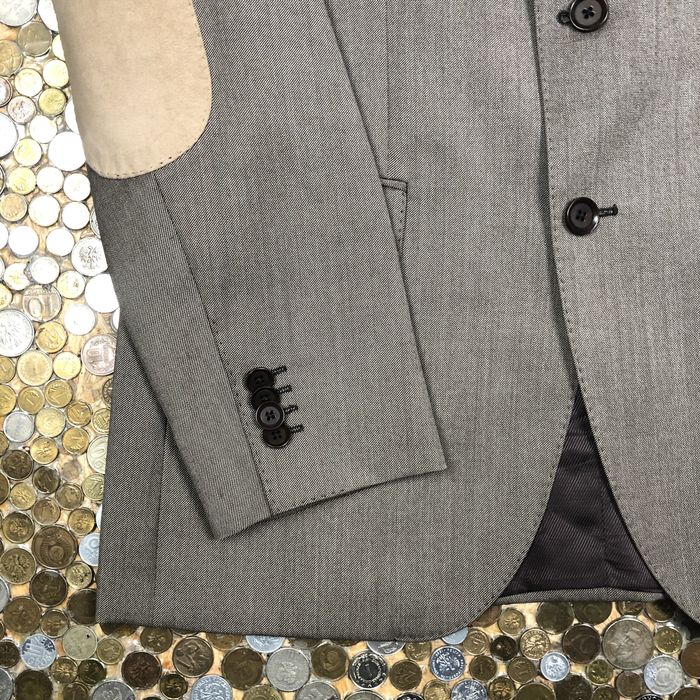 Hugo Boss Hugo Boss vintage suit jacket with elbow patches Grailed