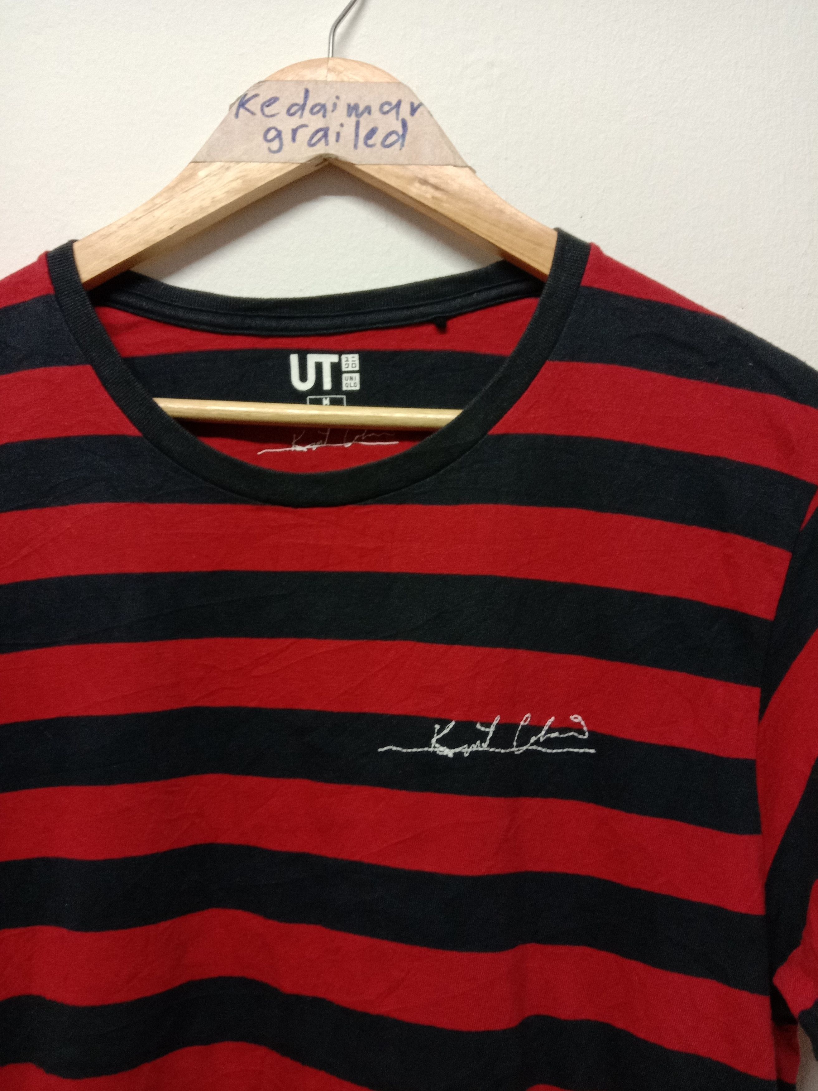 Nirvana Nirvana Kurt Cobain Grunge Style Stripe Tee Size US M / EU 48-50 / 2 - 3 Thumbnail