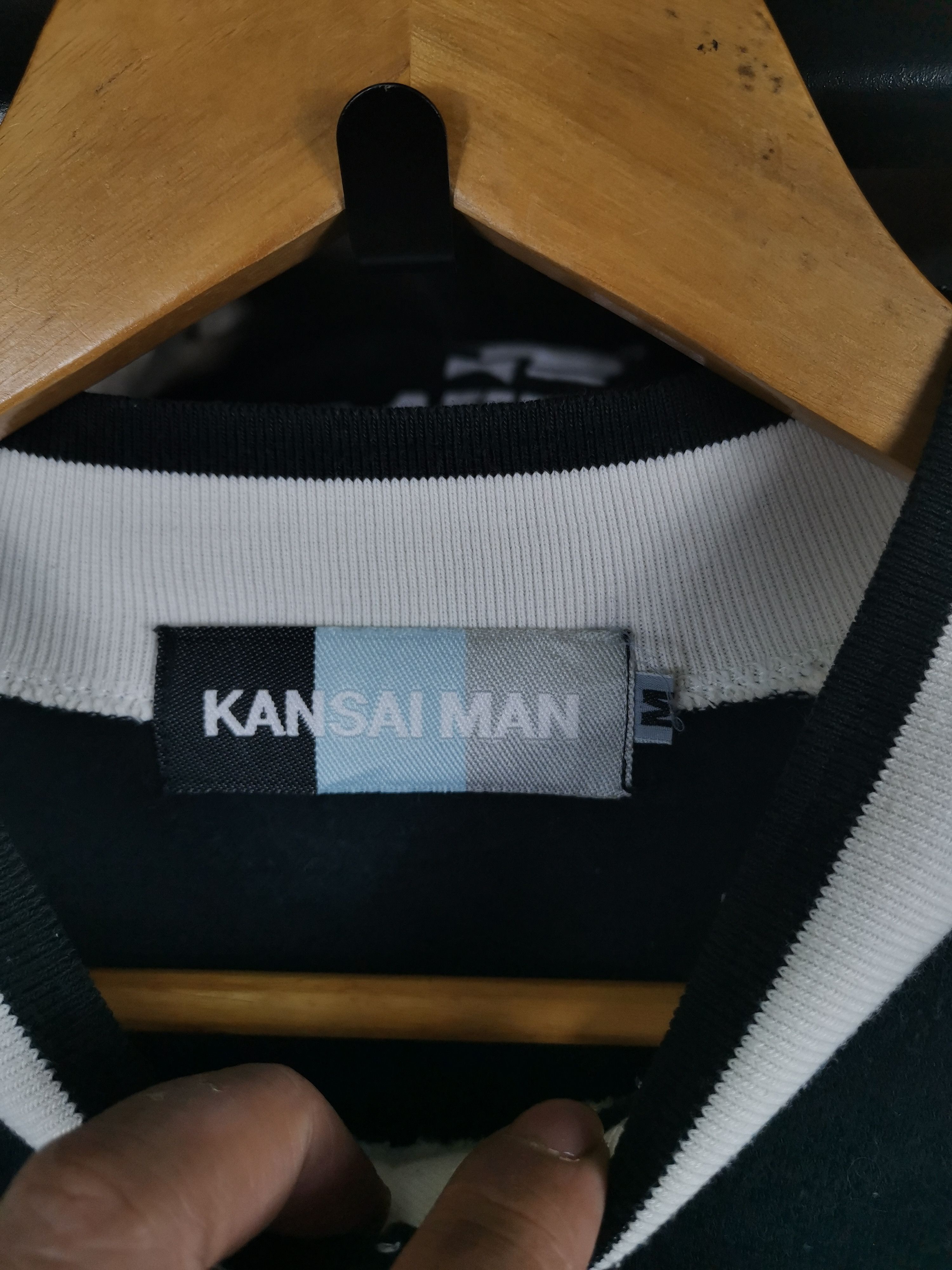 Japanese Brand Vintage Kansai Man Spellout Tshirt Size US M / EU 48-50 / 2 - 3 Thumbnail