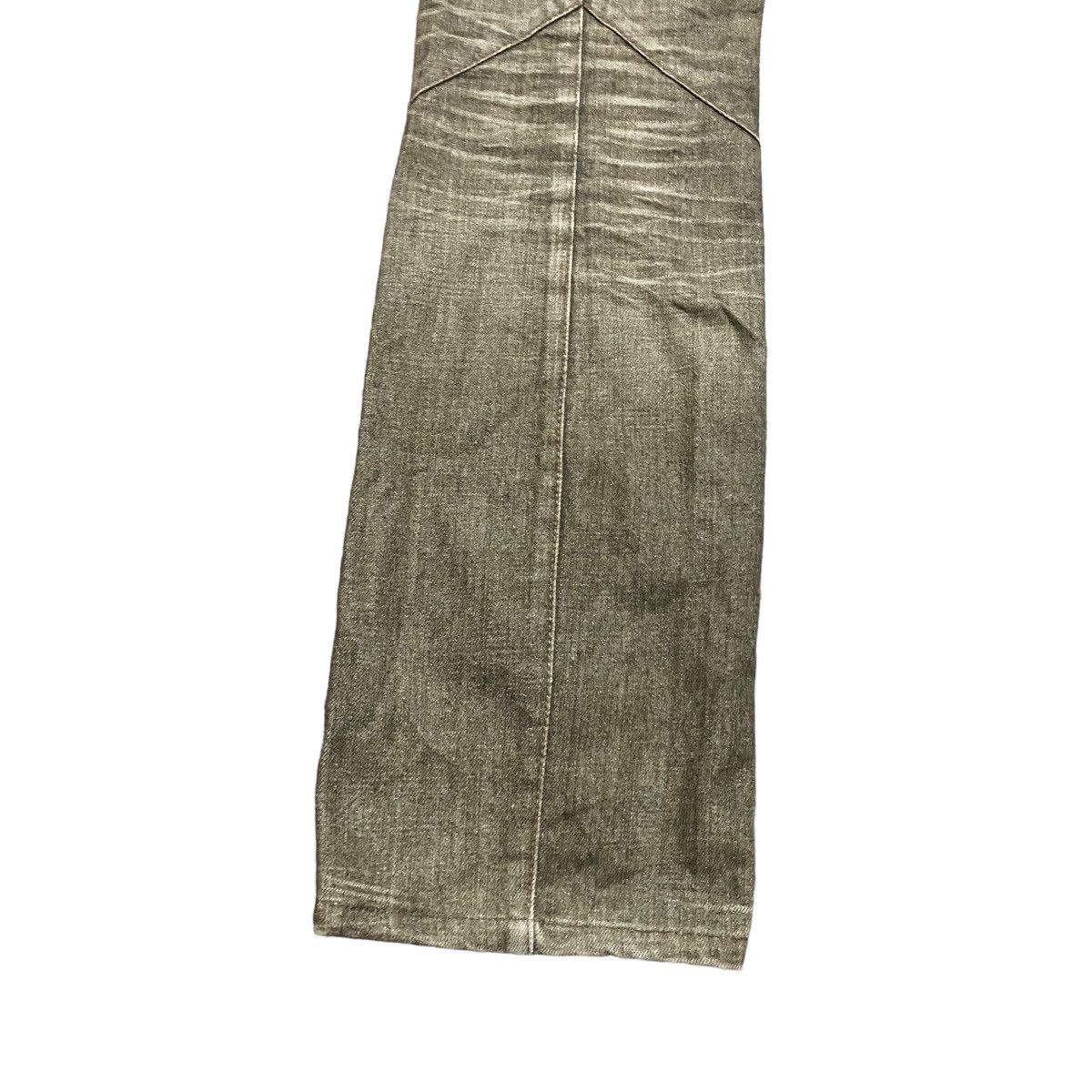 Nicole Club NCFM Denim Fleur Snake Skin Flare Pants Size US 30 / EU 46 - 13 Thumbnail