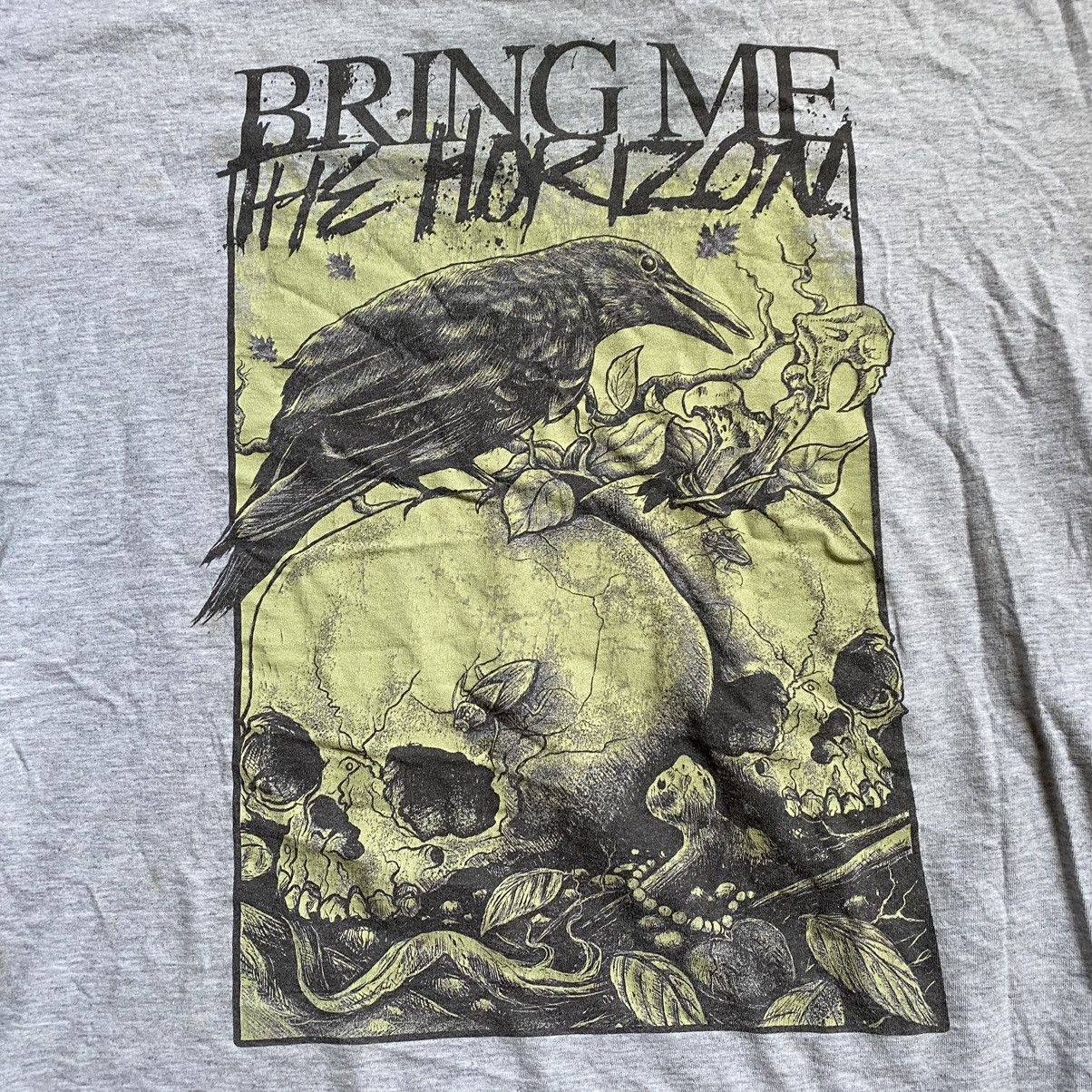 Band Tees AMAZING BRING ME THE HORIZON SKULL BIRD HORROR T SHIRT Size US L / EU 52-54 / 3 - 2 Thumbnail