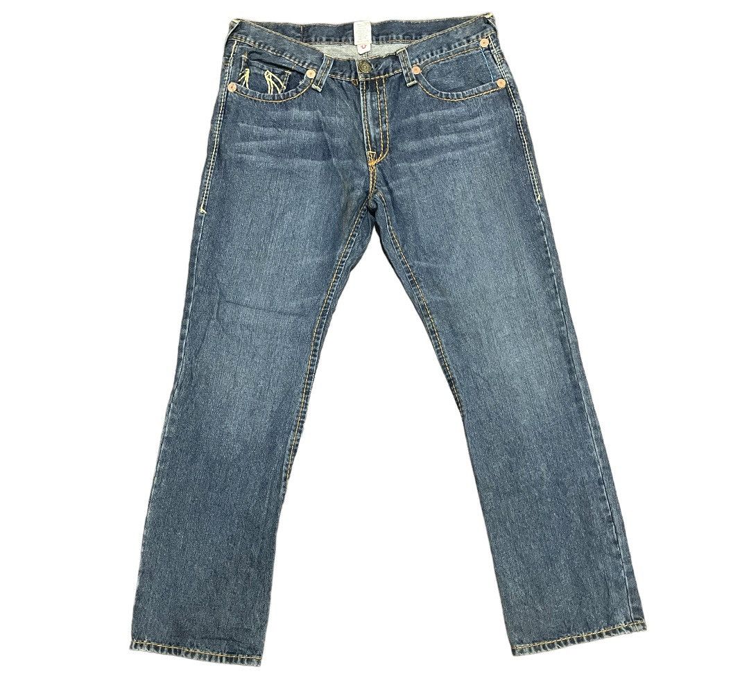 True Religion Rare💥True Religion Joey Super Tee RN#112790 CA#30427 Jeans Size US 42 / EU 58 - 8 Thumbnail