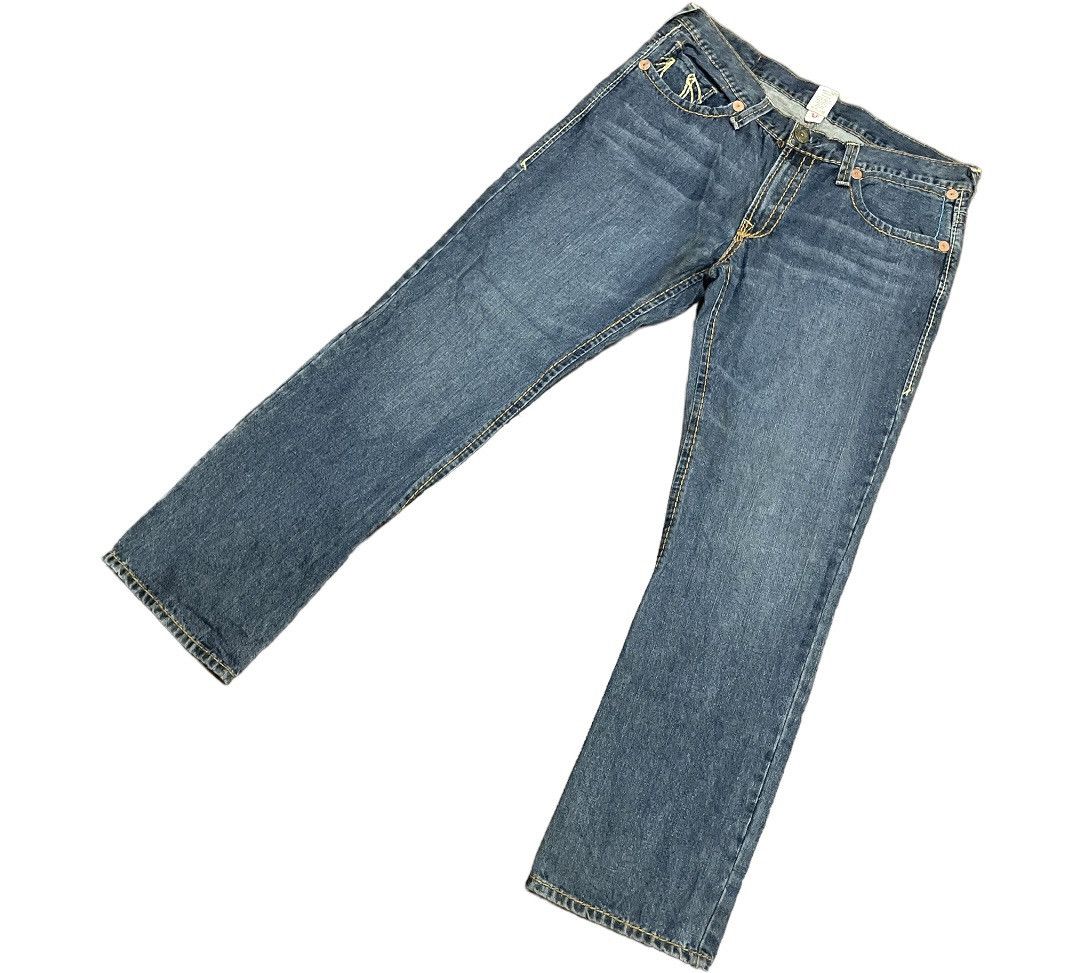 True Religion Rare💥True Religion Joey Super Tee RN#112790 CA#30427 Jeans Size US 42 / EU 58 - 10 Thumbnail