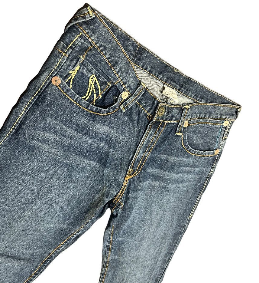 True Religion Rare💥True Religion Joey Super Tee RN#112790 CA#30427 Jeans Size US 42 / EU 58 - 12 Thumbnail
