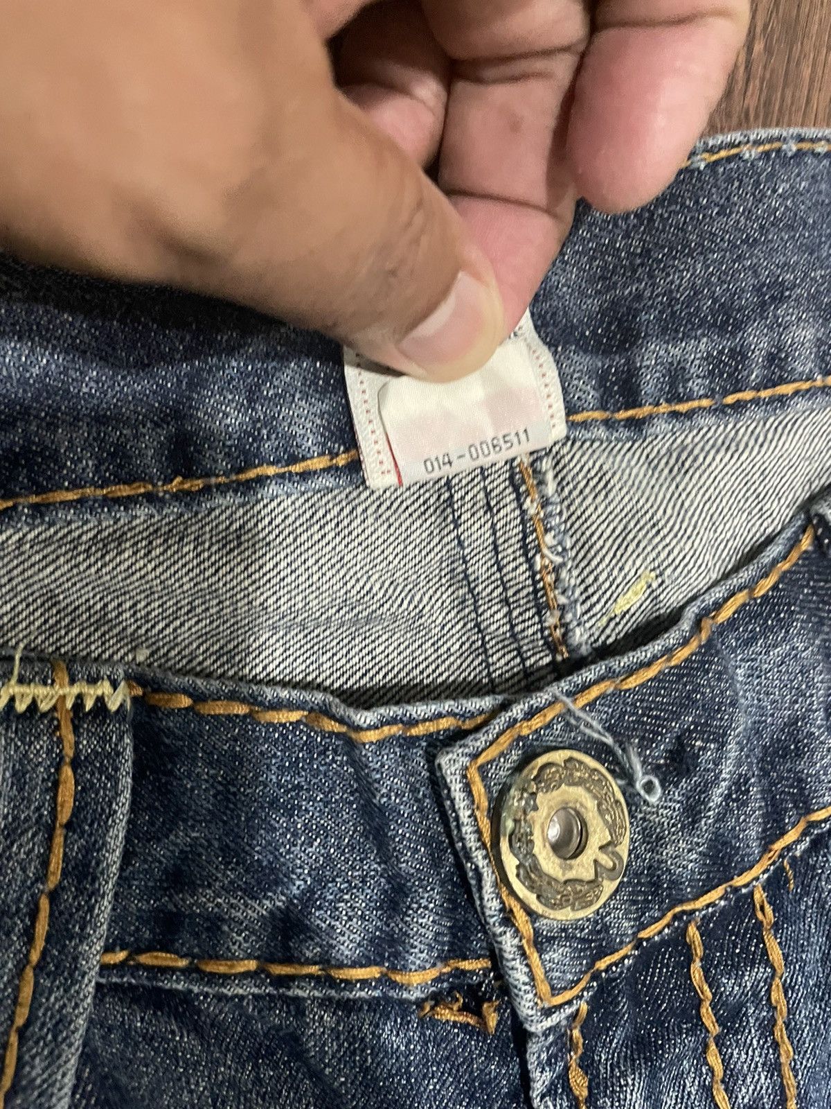 True Religion Rare💥True Religion Joey Super Tee RN#112790 CA#30427 Jeans Size US 42 / EU 58 - 16 Thumbnail