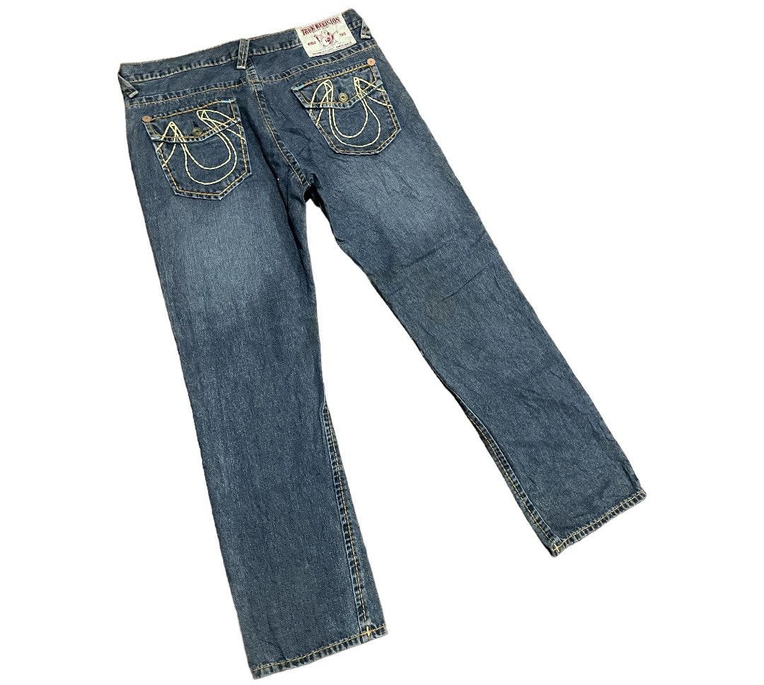 True Religion Rare💥True Religion Joey Super Tee RN#112790 CA#30427 Jeans Size US 42 / EU 58 - 3 Thumbnail