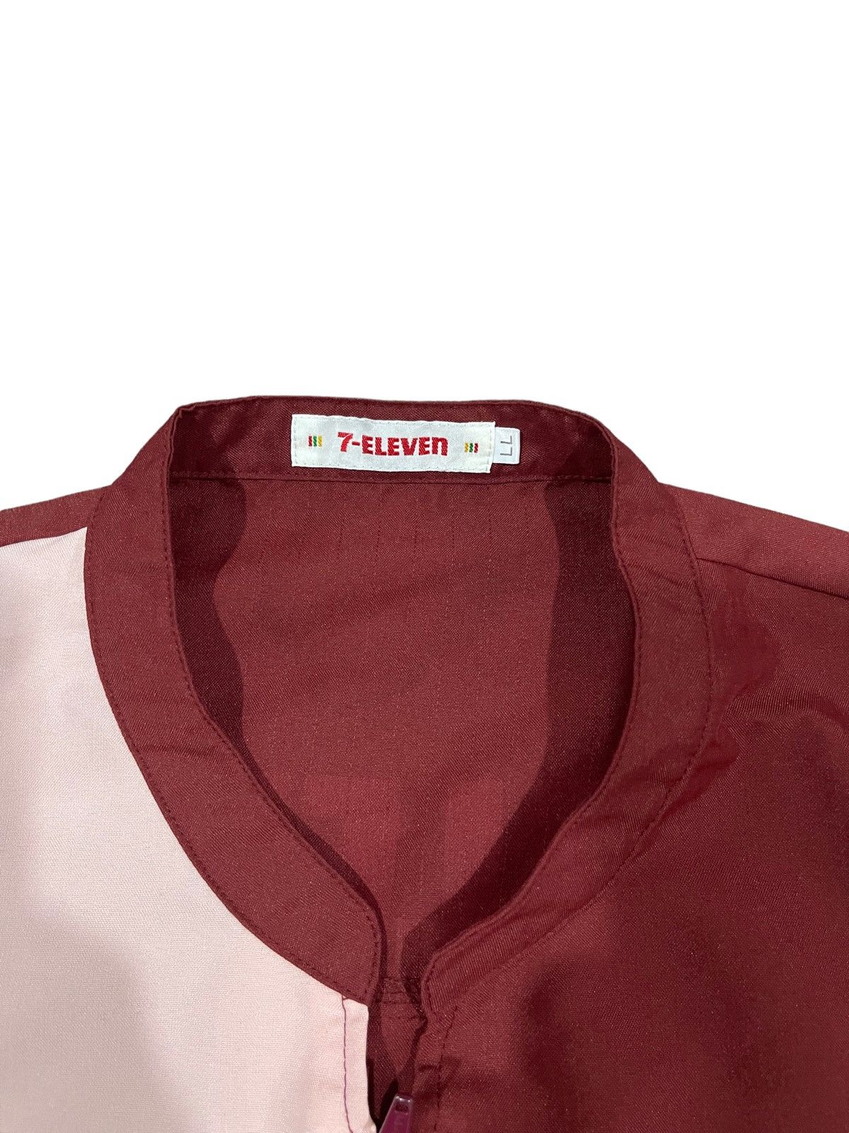 Japanese Brand × Vintage Vintage 7 Eleven Japan Workers Uniform Shirt Button Up Size US L / EU 52-54 / 3 - 11 Thumbnail