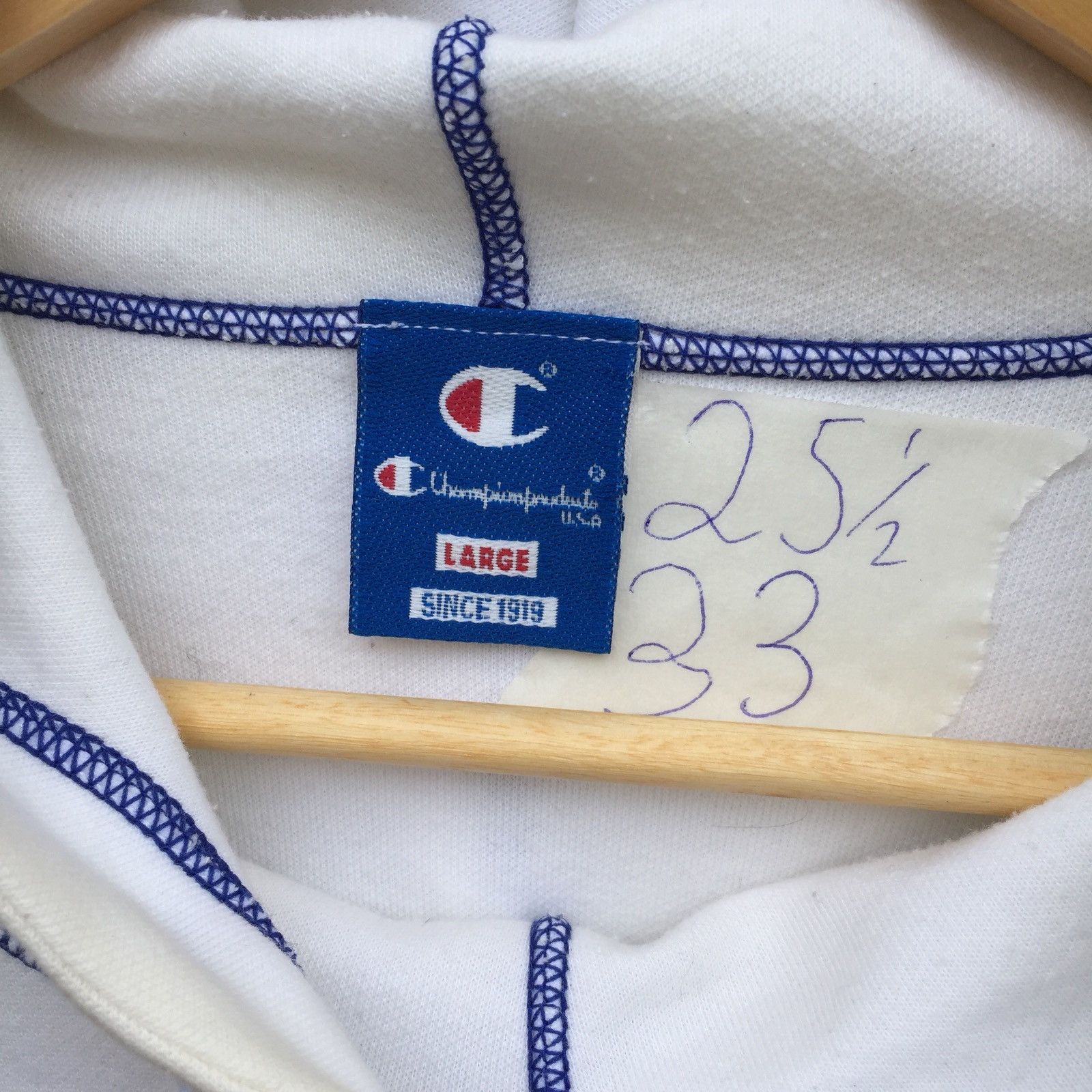 Champion Vintage 90s Champion Big Logo Multicolour Sweatshirt Size US L / EU 52-54 / 3 - 4 Thumbnail