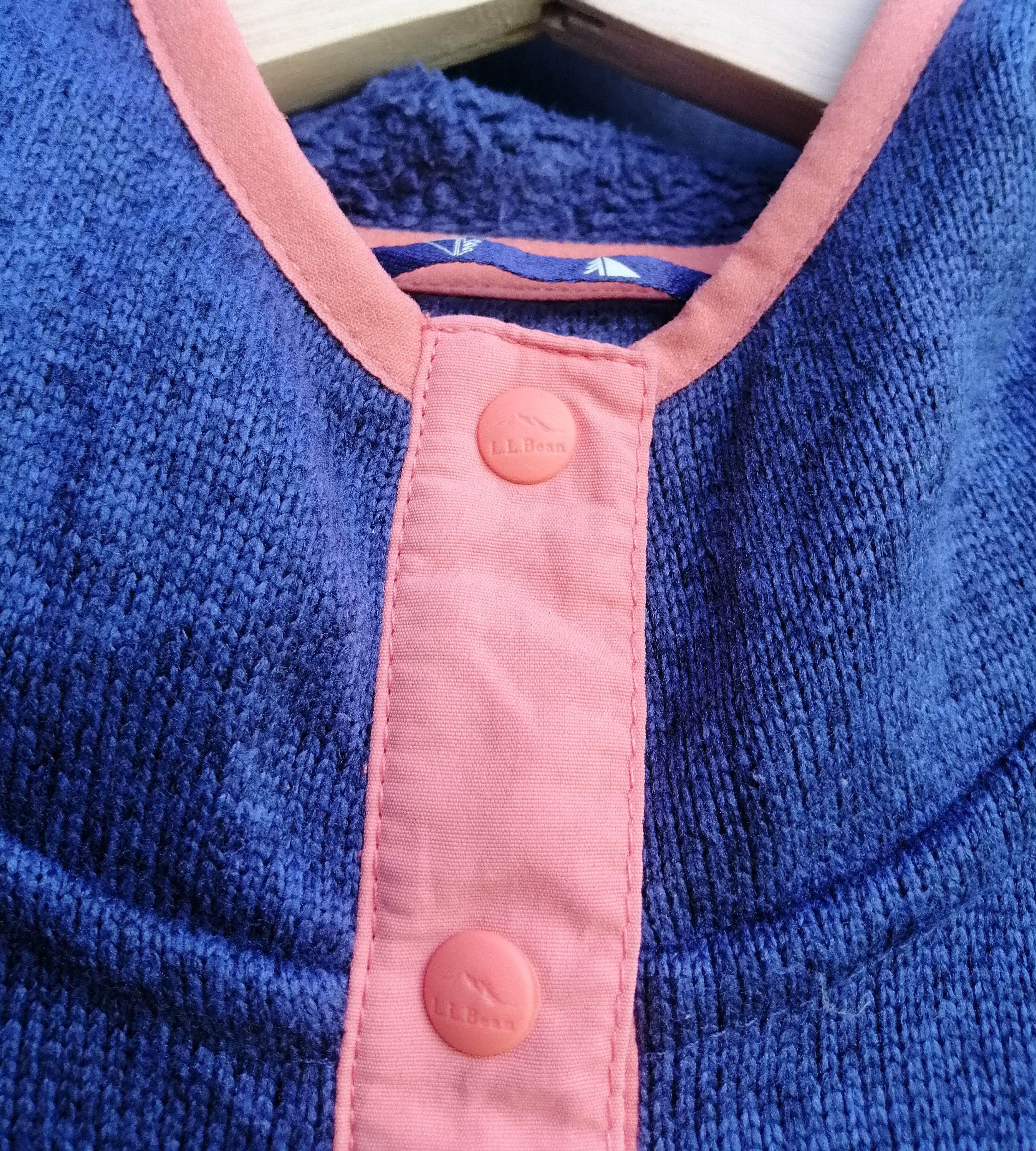 L.L. Bean × Vintage Vintage L.L.Bean Half Button Hoodie Pullover Jacket Size US XS / EU 42 / 0 - 6 Thumbnail