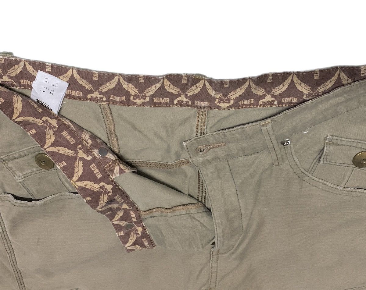 Edwin × If Six Was Nine Rare Design Vintage Edwin Multi Pocket Cargo Pants 1990s Size US 36 / EU 52 - 7 Thumbnail