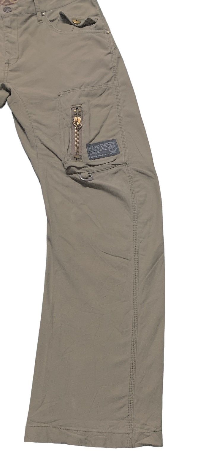 Edwin × If Six Was Nine Rare Design Vintage Edwin Multi Pocket Cargo Pants 1990s Size US 36 / EU 52 - 3 Thumbnail