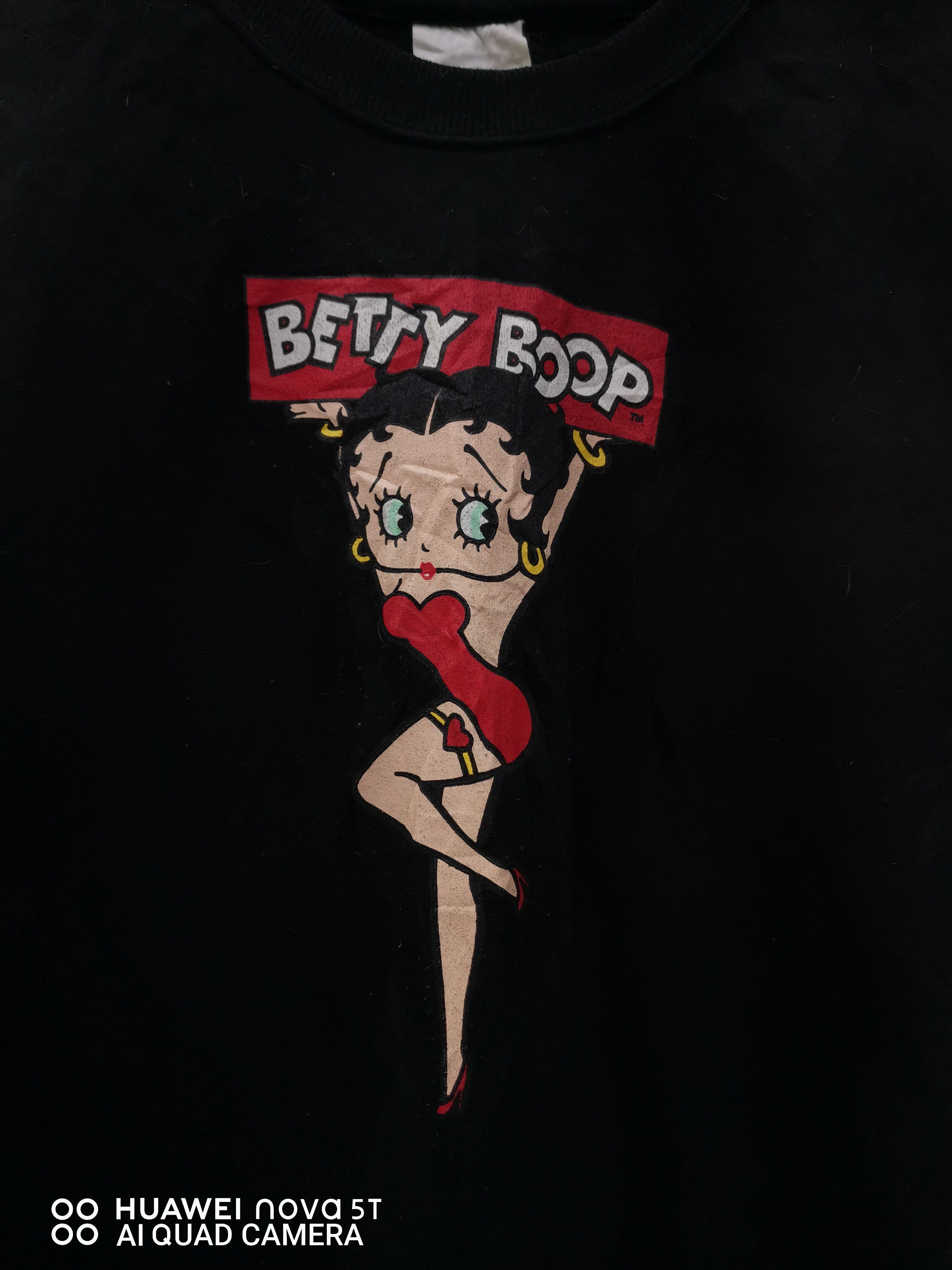 Japanese Brand Vintage Betty Boop ❌ Cheerful Brothers Sweatshirt Size US L / EU 52-54 / 3 - 2 Thumbnail