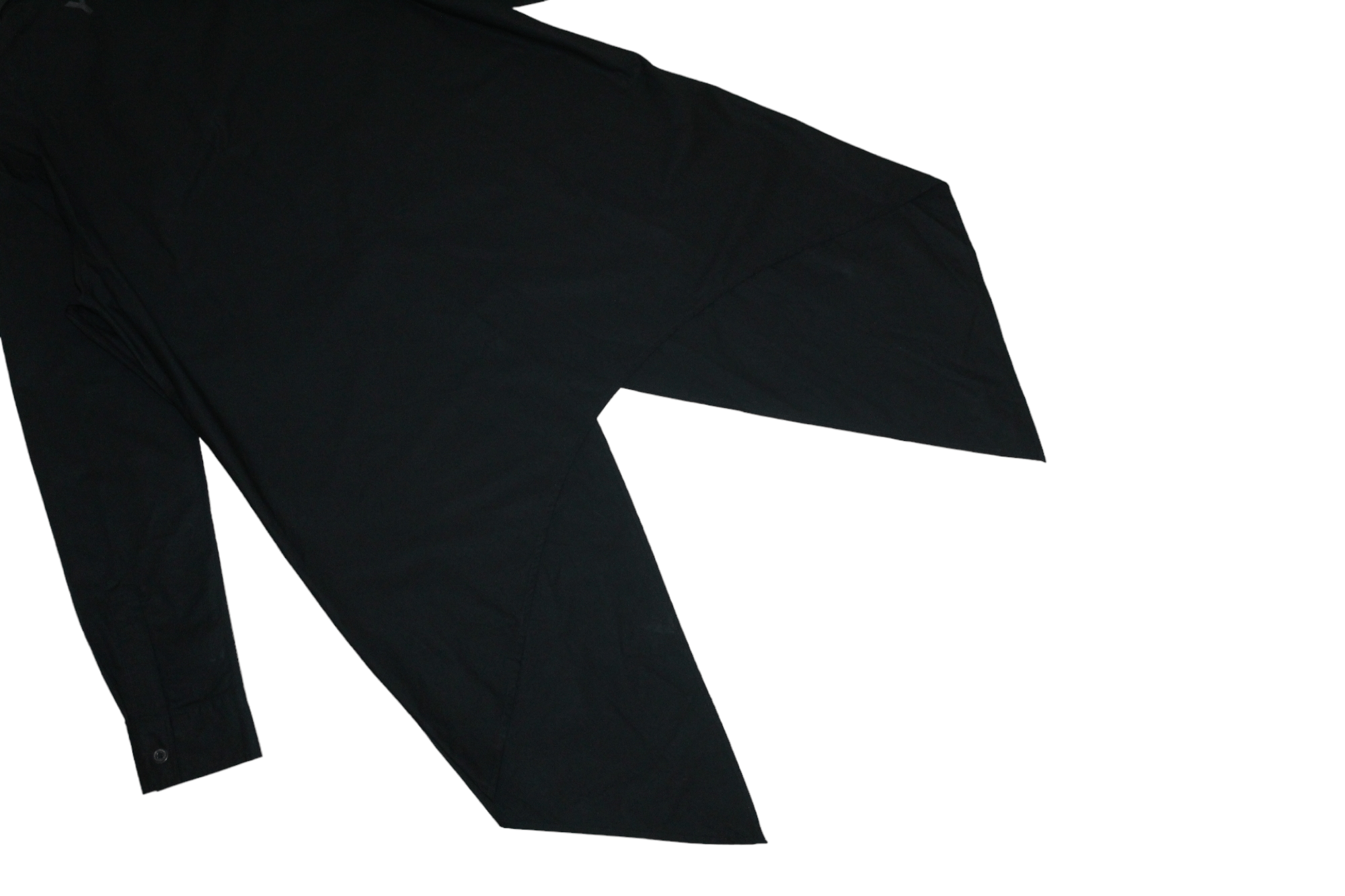Y-3 Y-3 Yohji Yamamoto x Adidas Asymmetrical Hidden-Zip Shirt Size US M / EU 48-50 / 2 - 14 Thumbnail