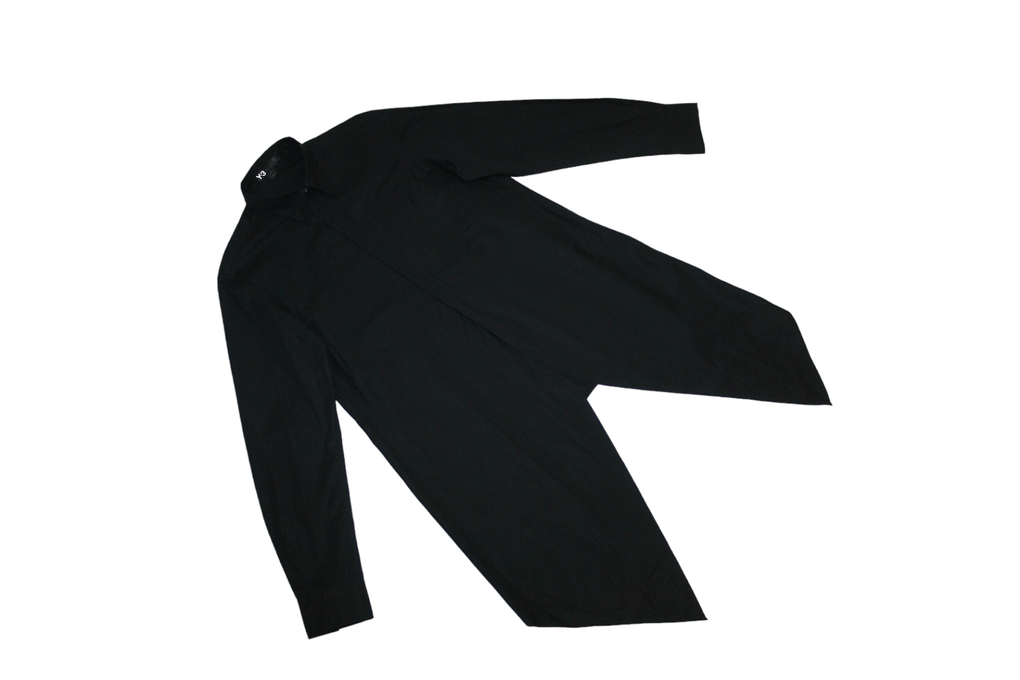 Y-3 Y-3 Yohji Yamamoto x Adidas Asymmetrical Hidden-Zip Shirt Size US M / EU 48-50 / 2 - 5 Thumbnail