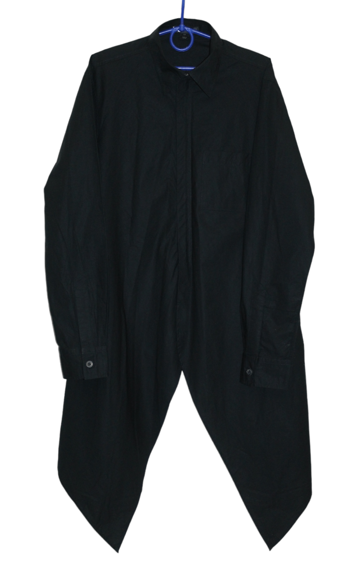 Y-3 Y-3 Yohji Yamamoto x Adidas Asymmetrical Hidden-Zip Shirt Size US M / EU 48-50 / 2 - 1 Thumbnail