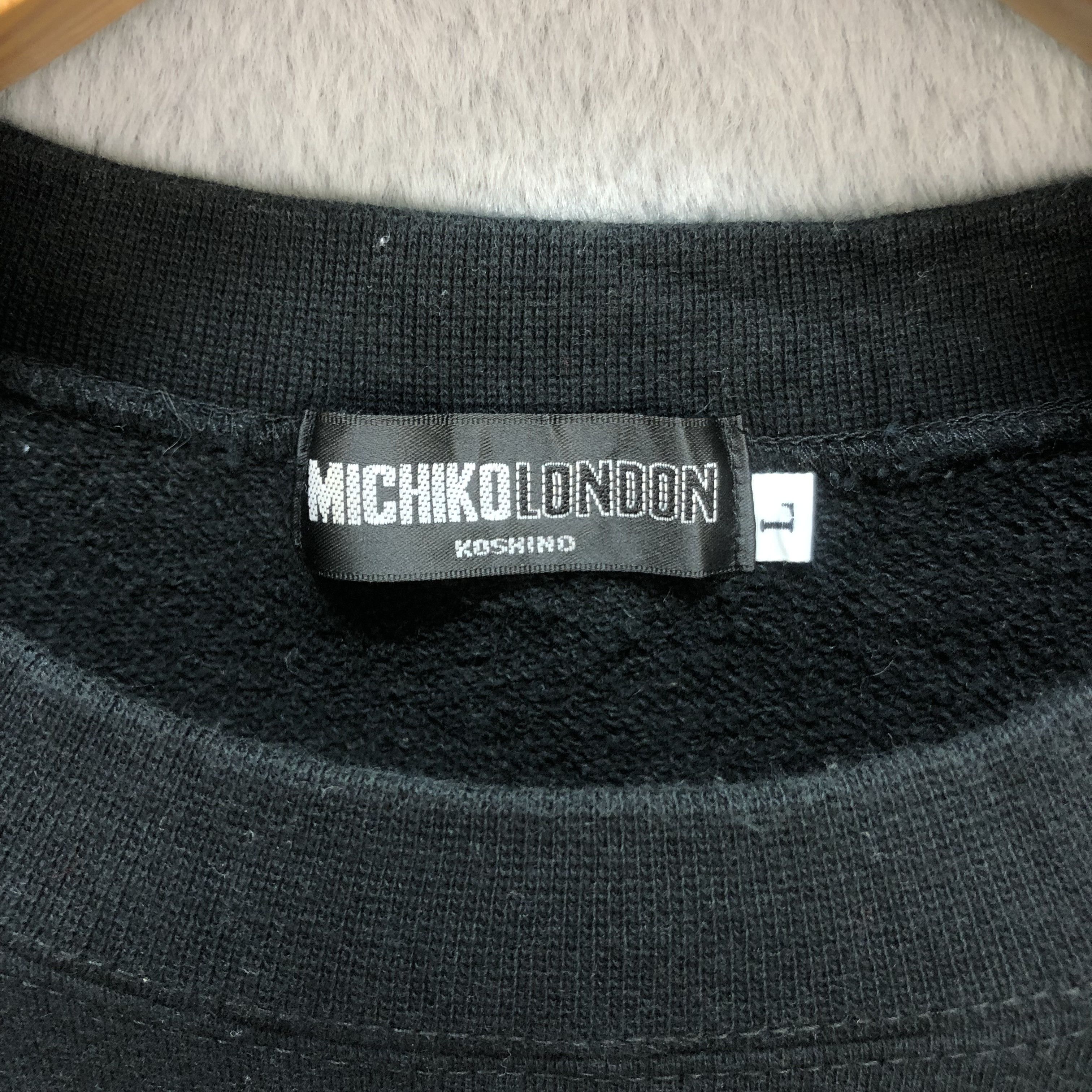 Michiko Koshino Michiko Koshino London Embroidery Logo Sweatshirts #5825-209 Size US L / EU 52-54 / 3 - 7 Thumbnail