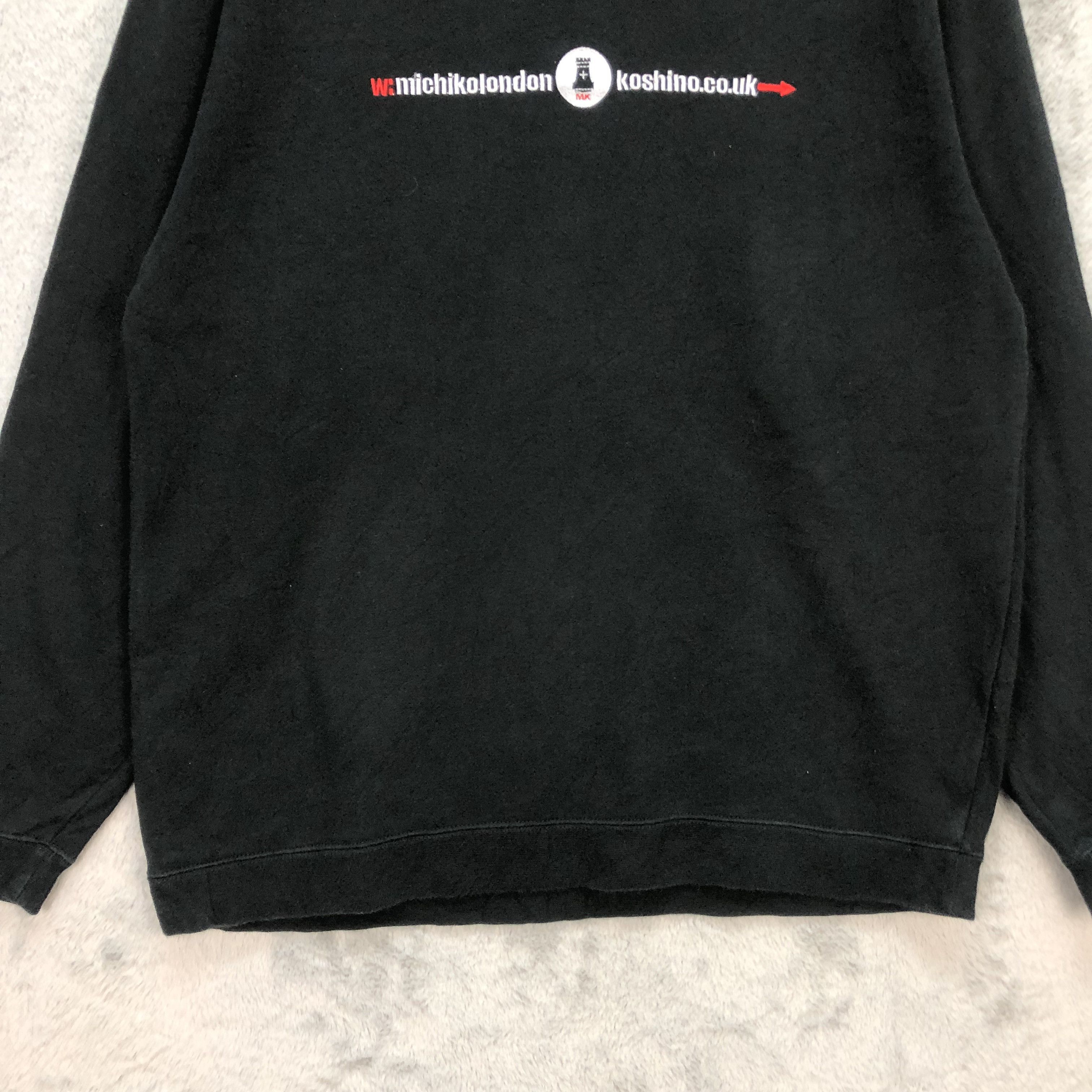 Michiko Koshino Michiko Koshino London Embroidery Logo Sweatshirts #5825-209 Size US L / EU 52-54 / 3 - 4 Thumbnail