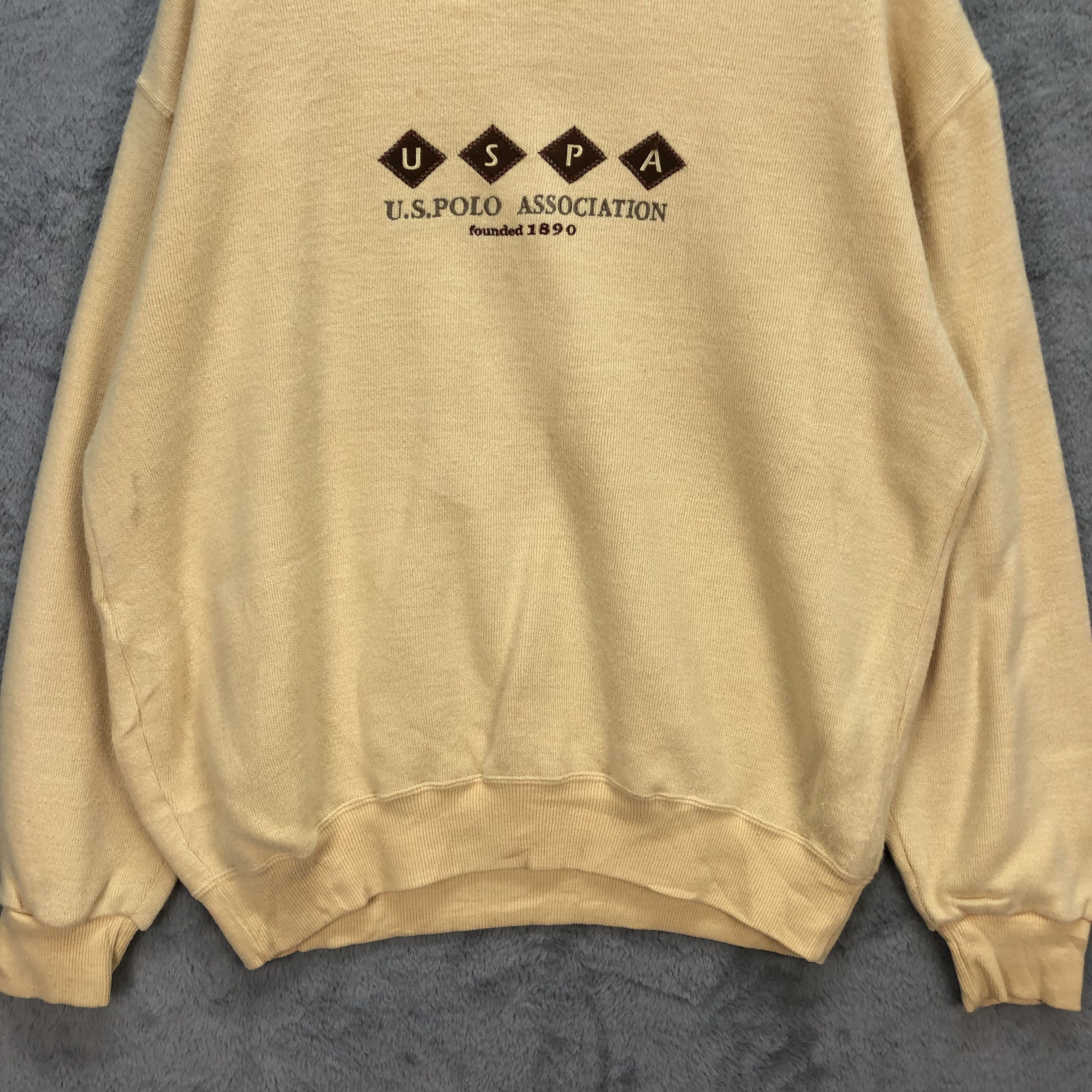 U.S. Polo Assn. Vintage USPA Embroidery Logo Sweatshirts #5830-209 Size US M / EU 48-50 / 2 - 4 Thumbnail