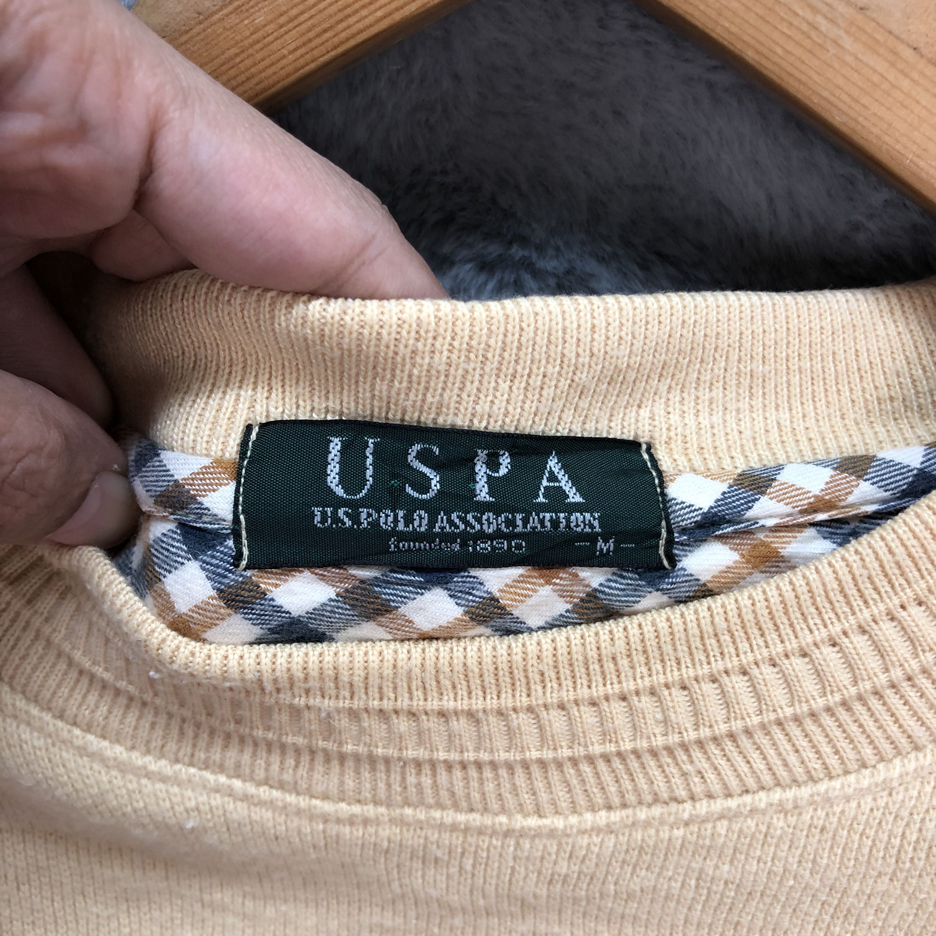 U.S. Polo Assn. Vintage USPA Embroidery Logo Sweatshirts #5830-209 Size US M / EU 48-50 / 2 - 8 Thumbnail