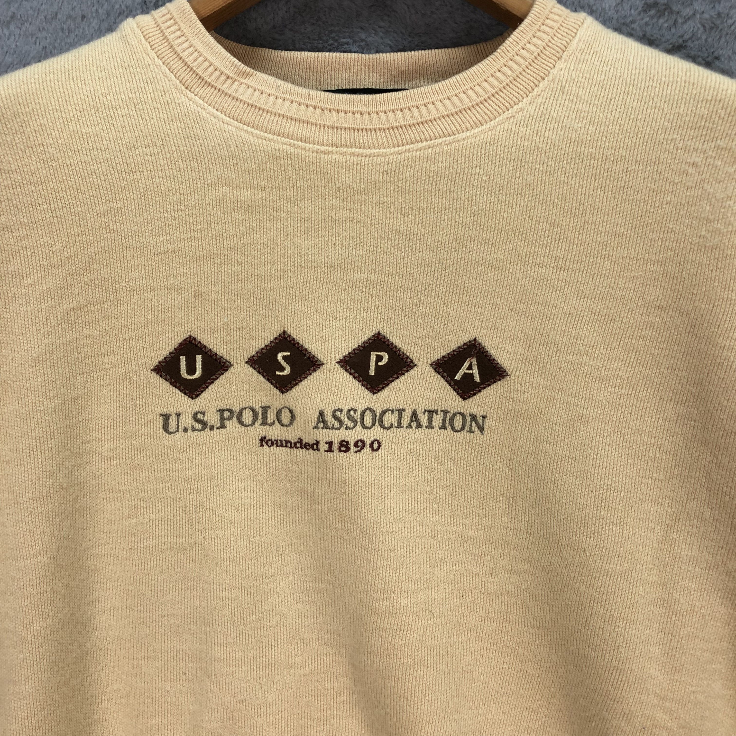 U.S. Polo Assn. Vintage USPA Embroidery Logo Sweatshirts #5830-209 Size US M / EU 48-50 / 2 - 3 Thumbnail