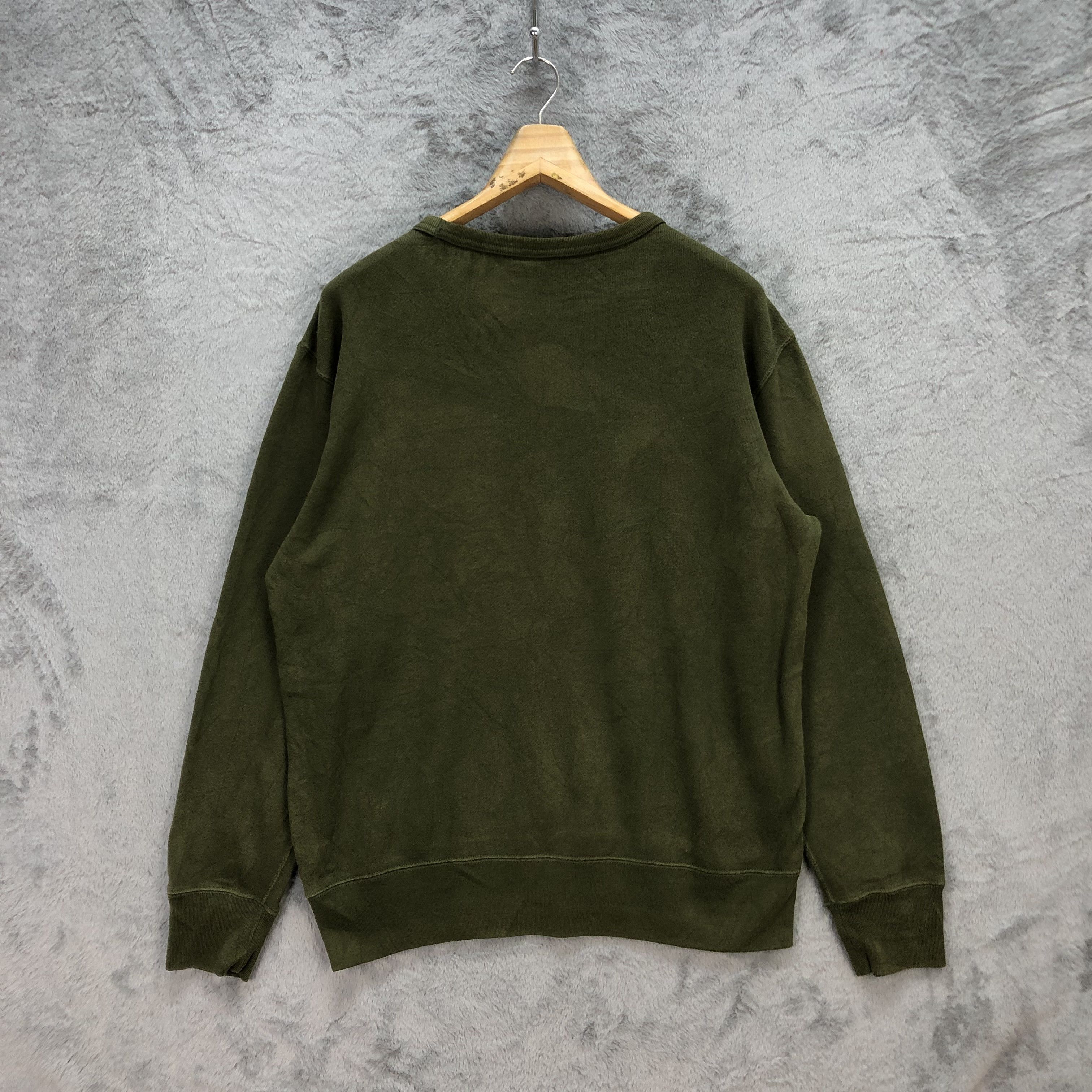 Disney Mickey Mouse Big Logo Green Sweatshirts #5826-209 Size US XL / EU 56 / 4 - 8 Thumbnail