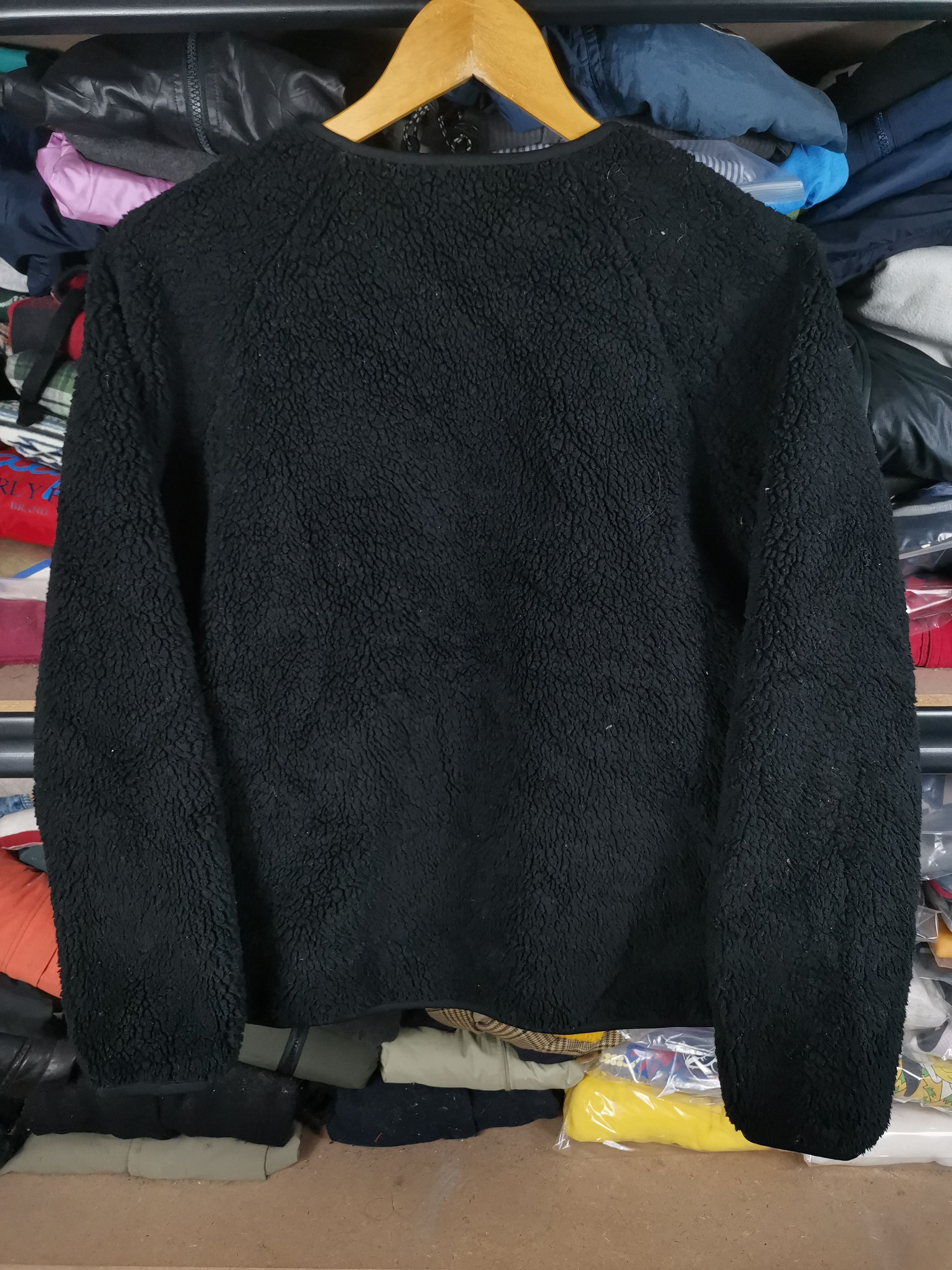 Japanese Brand Uniqlo Deep Pile Fleece Sherpa Cardigan Jacket Size US M / EU 48-50 / 2 - 2 Thumbnail