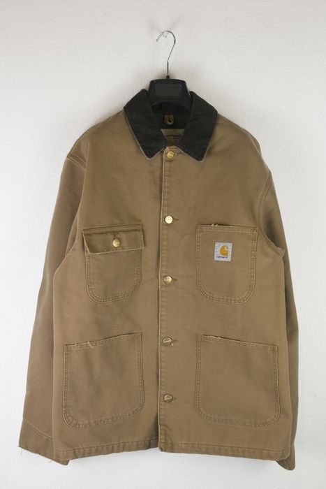 Brown Carhartt WIP OG Chore Coat