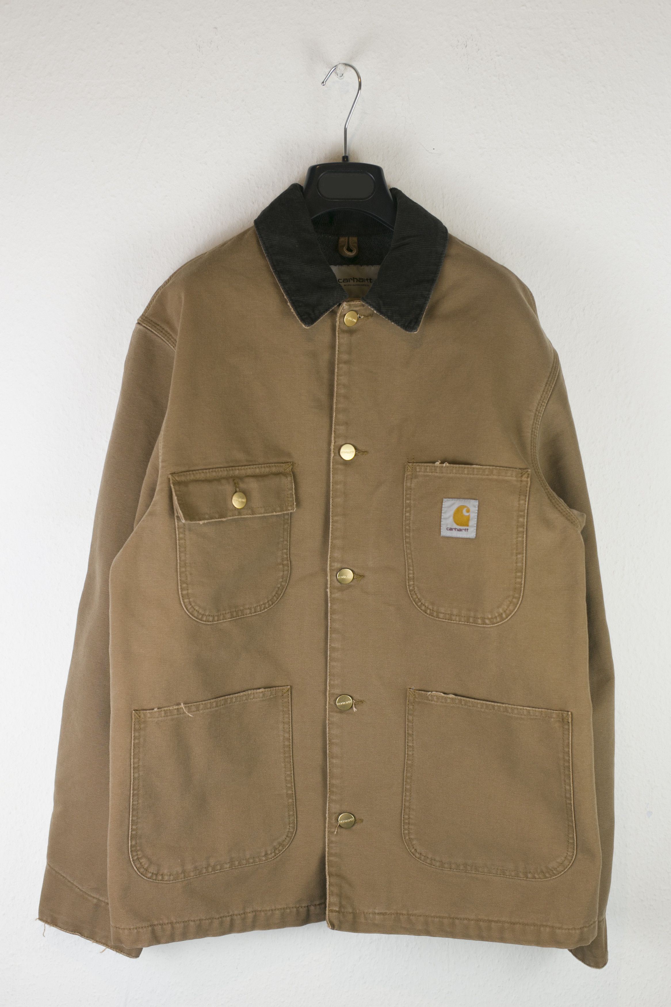 image of NWT Carhartt Wip OG Chore Coat Hamilton Brown Size S, Men's