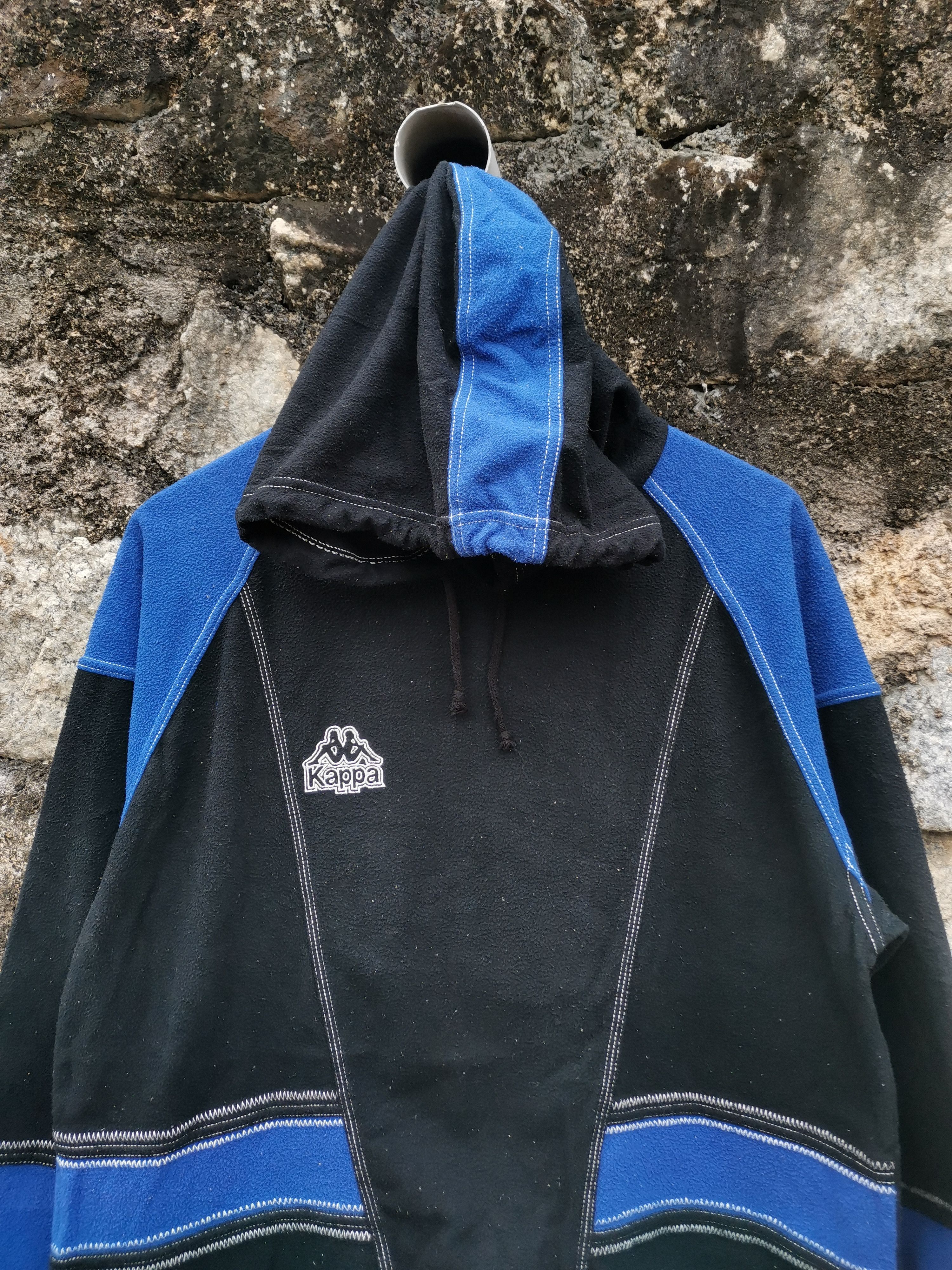 Kappa Vintage 90s Kappa Fleece Pullover Hoodie Size US M / EU 48-50 / 2 - 2 Thumbnail