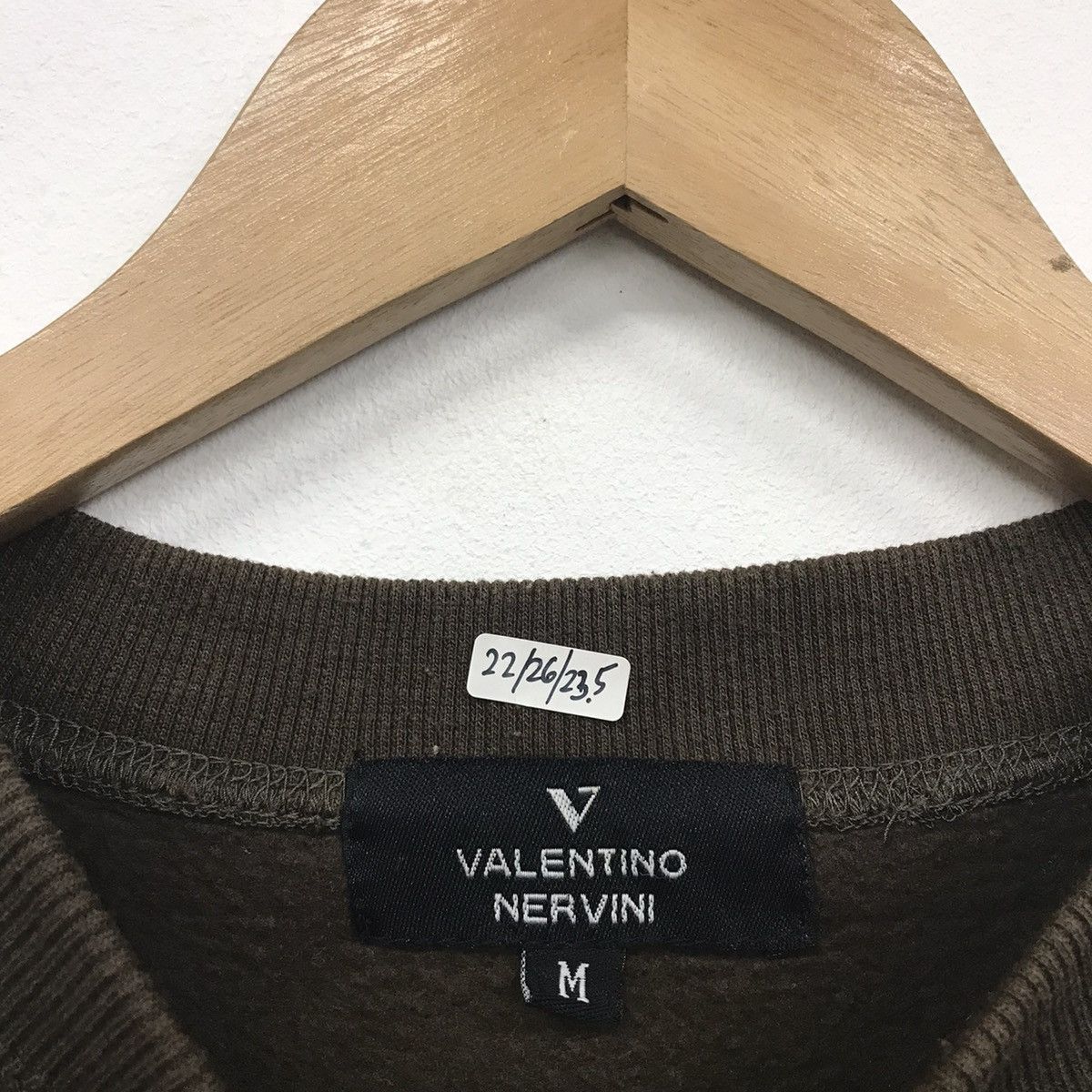 Rare!! Valentino Nervini Spellout Sweatshirt