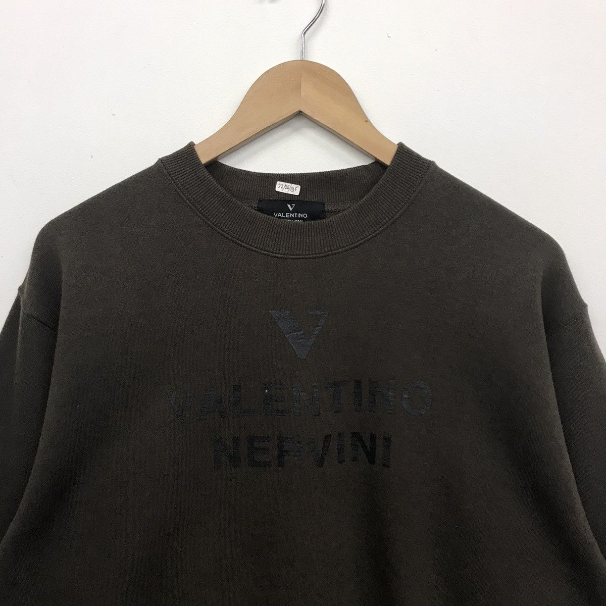 Rare!! Valentino Nervini Spellout Sweatshirt