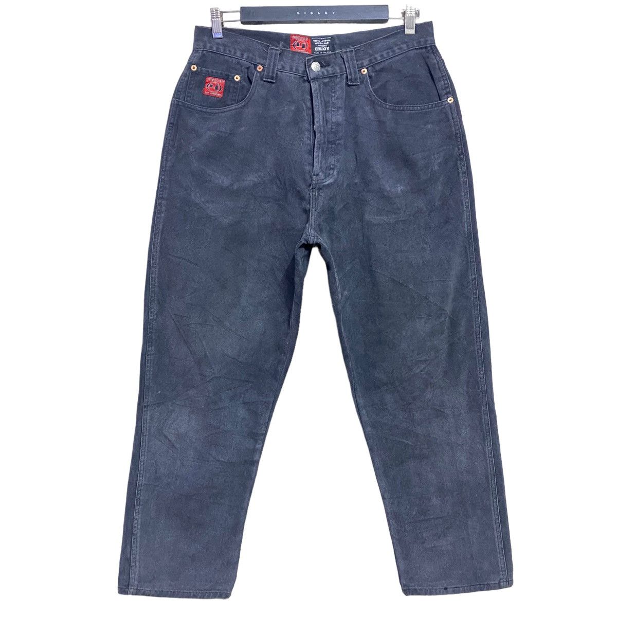 Vintage Vintage Forties Clothing Denim Baggy Skater Pants Size US 31 - 2 Thumbnail