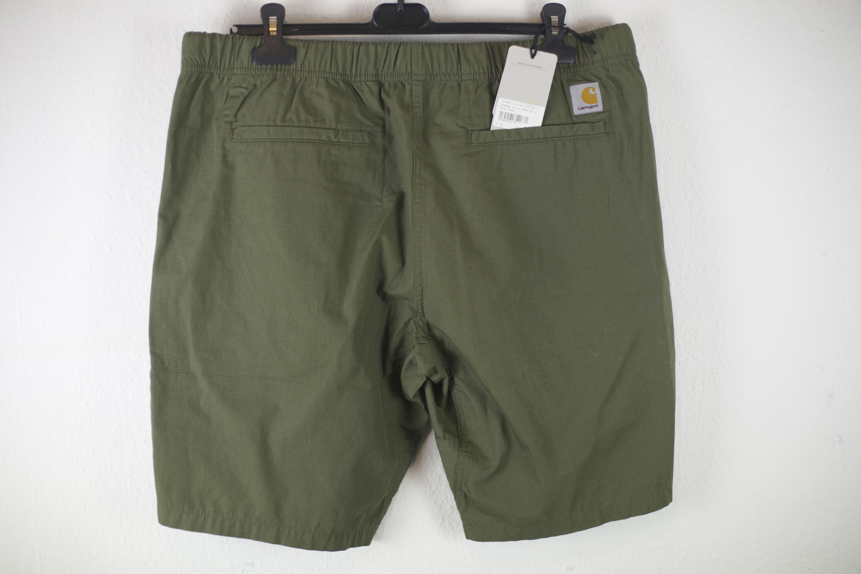 Carhartt Wip NWT Carhartt WIP Cotton Clip Short Ripstop Green Size L Size US 34 / EU 50 - 3 Thumbnail