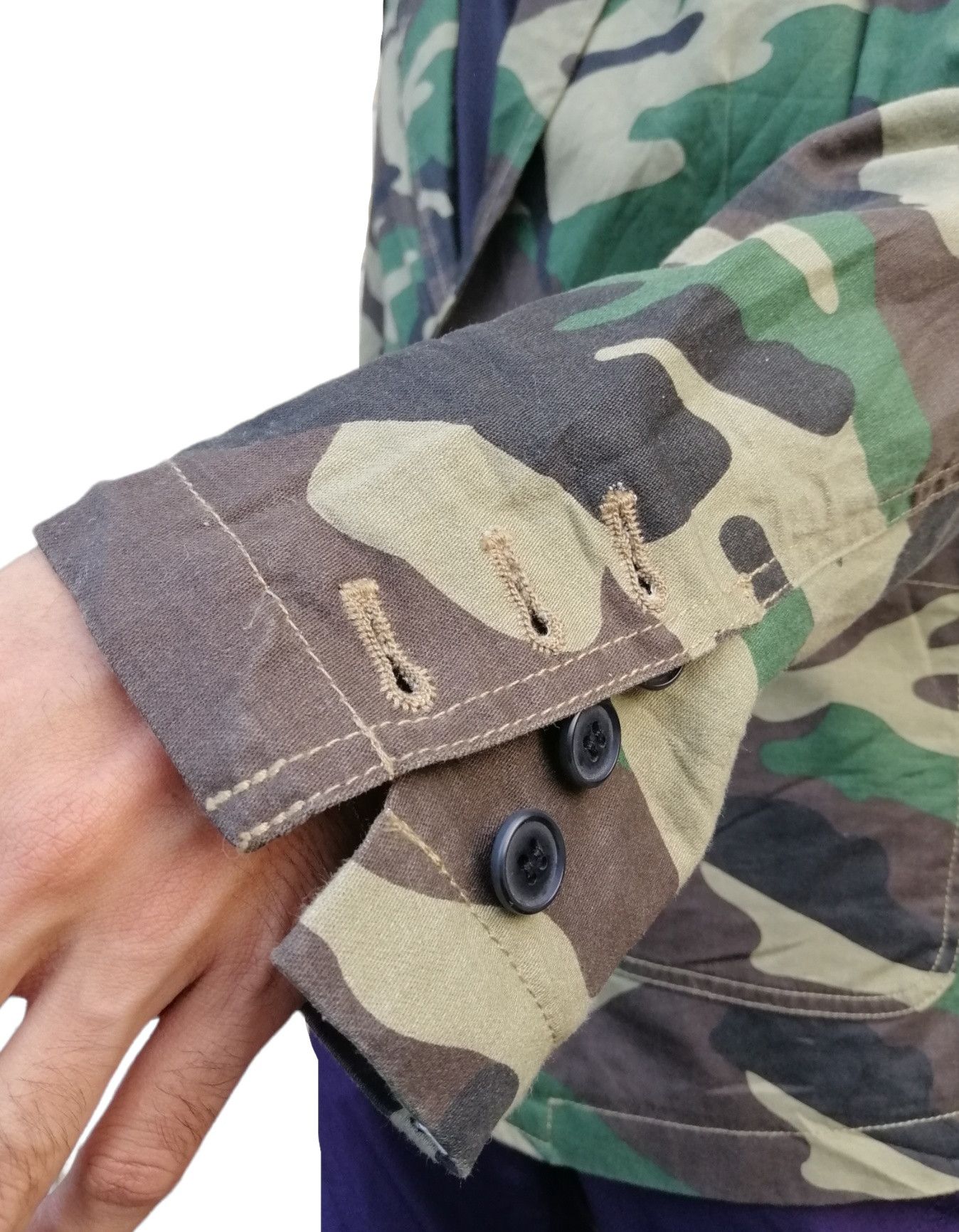 Japanese Brand Japanese Brand Browny Camo Blazer Jacket Size US S / EU 44-46 / 1 - 7 Thumbnail