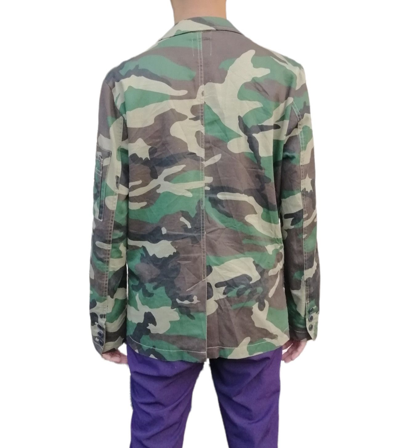 Japanese Brand Japanese Brand Browny Camo Blazer Jacket Size US S / EU 44-46 / 1 - 9 Thumbnail