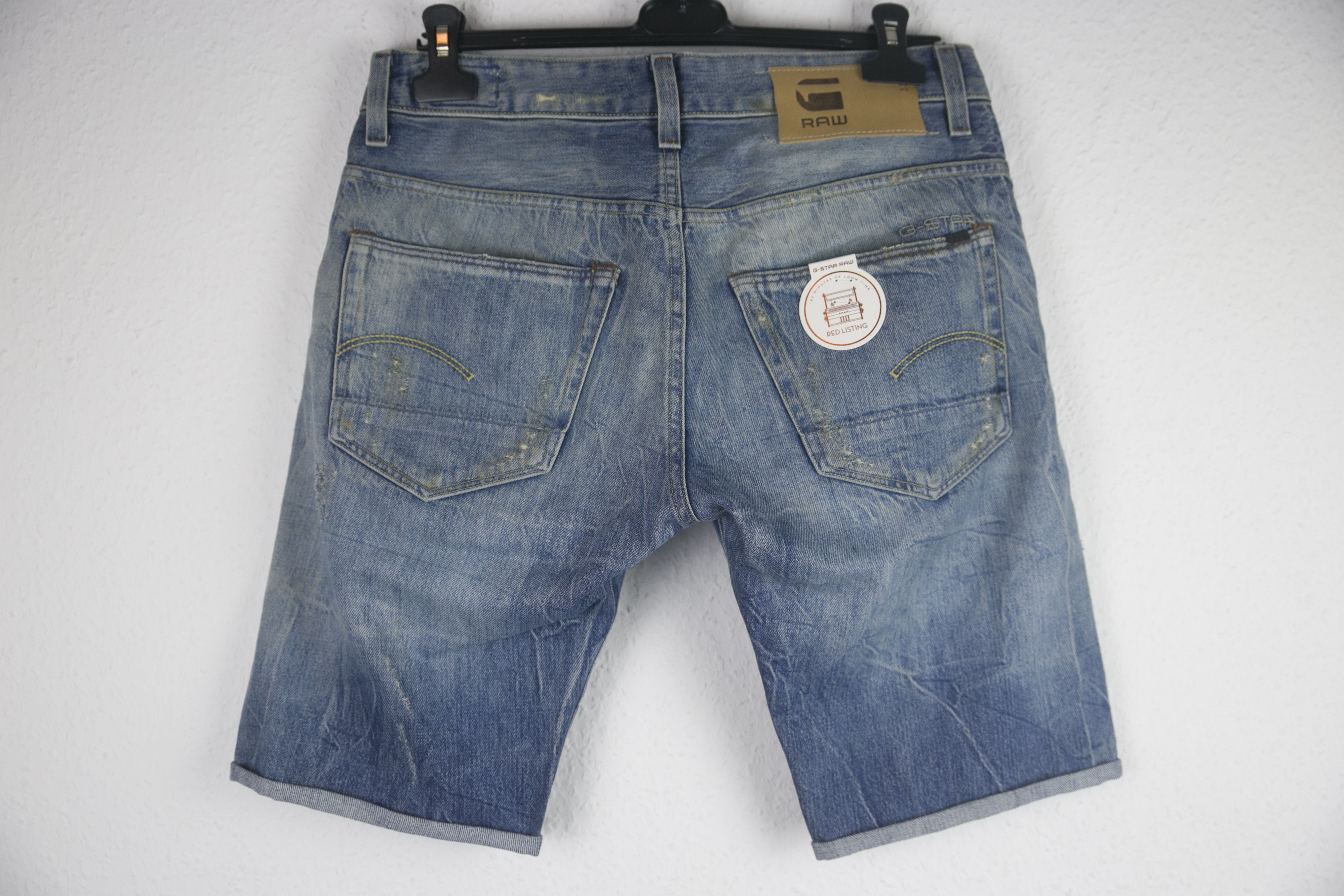 G-Star NWT G-STAR RAW 3301 RL Selvedge Denim Shorts W32 Size US 32 / EU 48 - 5 Thumbnail