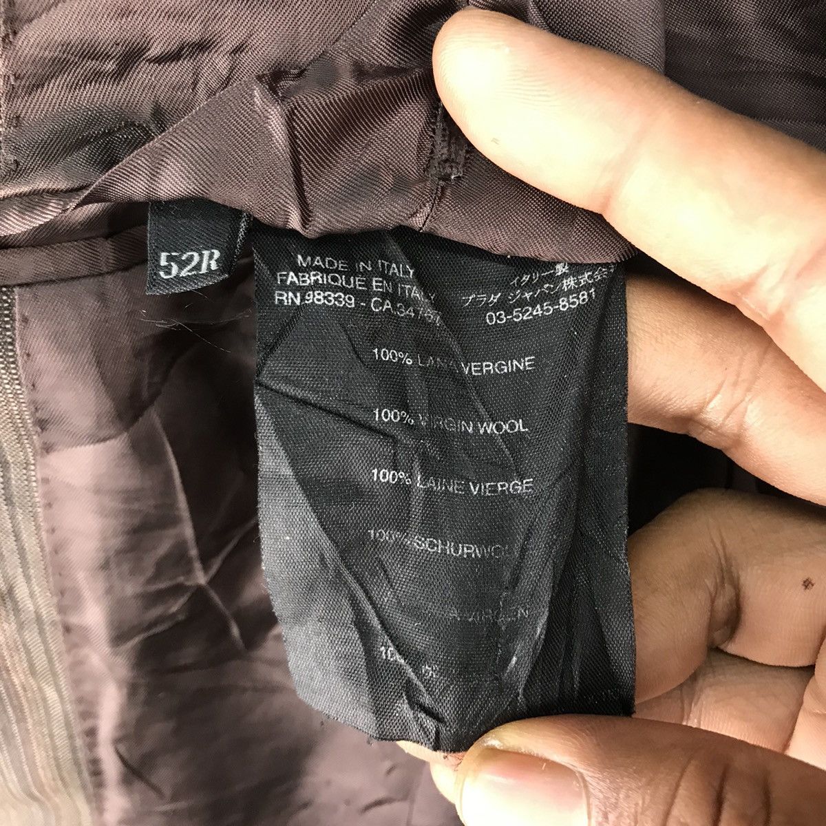 Prada Prada Milano Blazer/Coat Size 52R - 9 Thumbnail