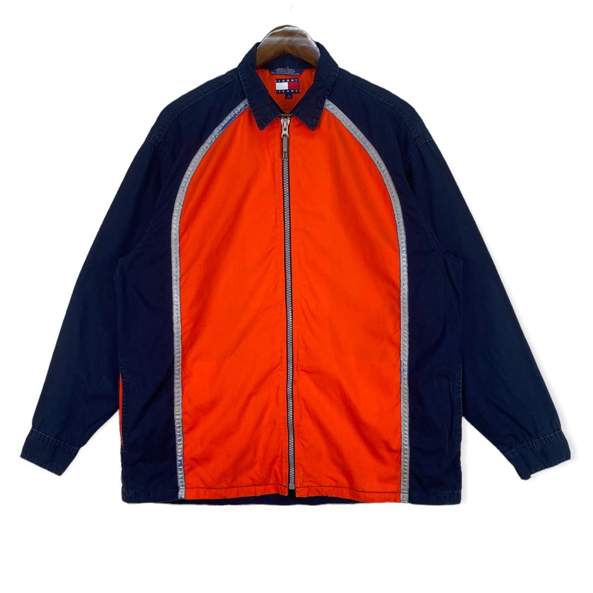 Tommy Hilfiger Vintage Tommy Hilfiger Sporttech Jacket Size US L / EU 52-54 / 3 - 2 Thumbnail