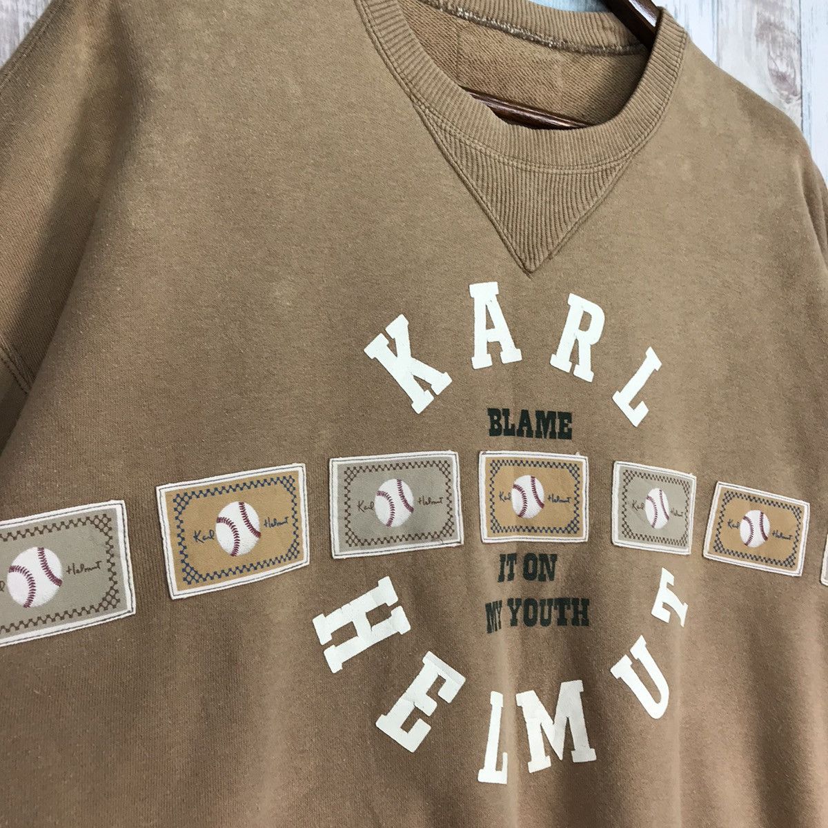 Karl Helmut Vintage Karl Helmut Sweatshirt Faded Size US L / EU 52-54 / 3 - 5 Thumbnail