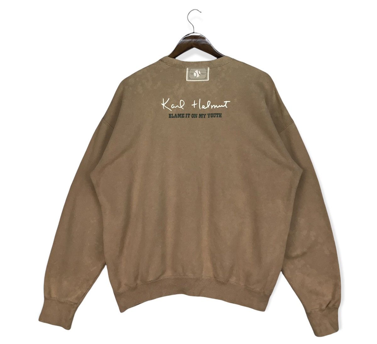 Karl Helmut Vintage Karl Helmut Sweatshirt Faded Size US L / EU 52-54 / 3 - 3 Thumbnail