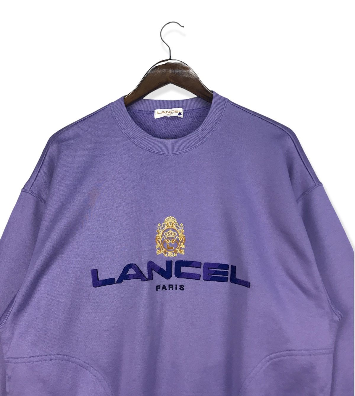 Lancel Vintage Lancel Paris Sweatshirt Size US XL / EU 56 / 4 - 2 Thumbnail