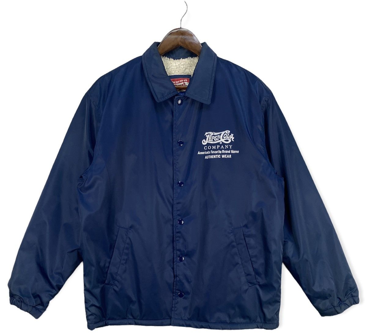 Coca Cola Vintage Pepsi-Cola Company Coach Jacket Size US L / EU 52-54 / 3 - 1 Thumbnail