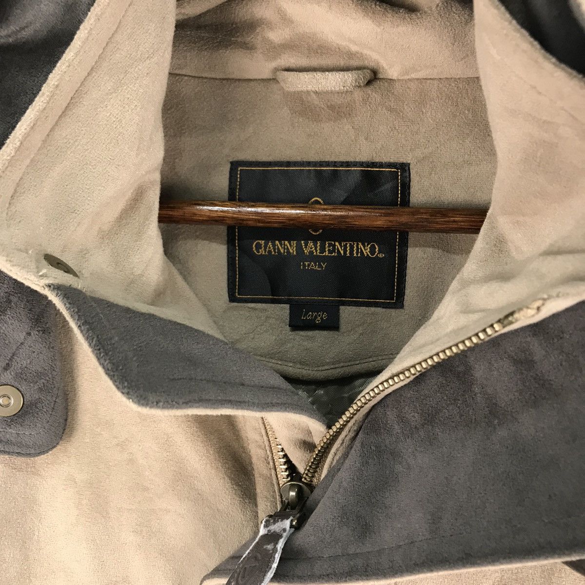 Gianni Valentino Vintage Gianni Valentino Hooded Jacket Size US L / EU 52-54 / 3 - 8 Thumbnail