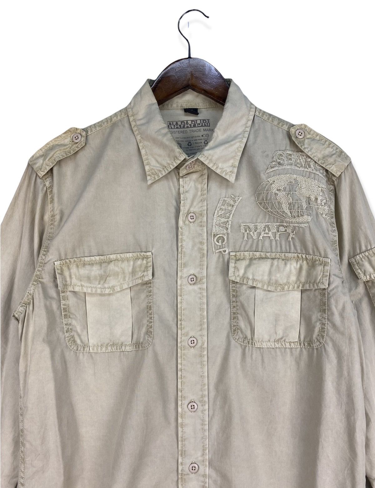 Napapijri Napapijri Shirt Button Up Size US M / EU 48-50 / 2 - 2 Thumbnail