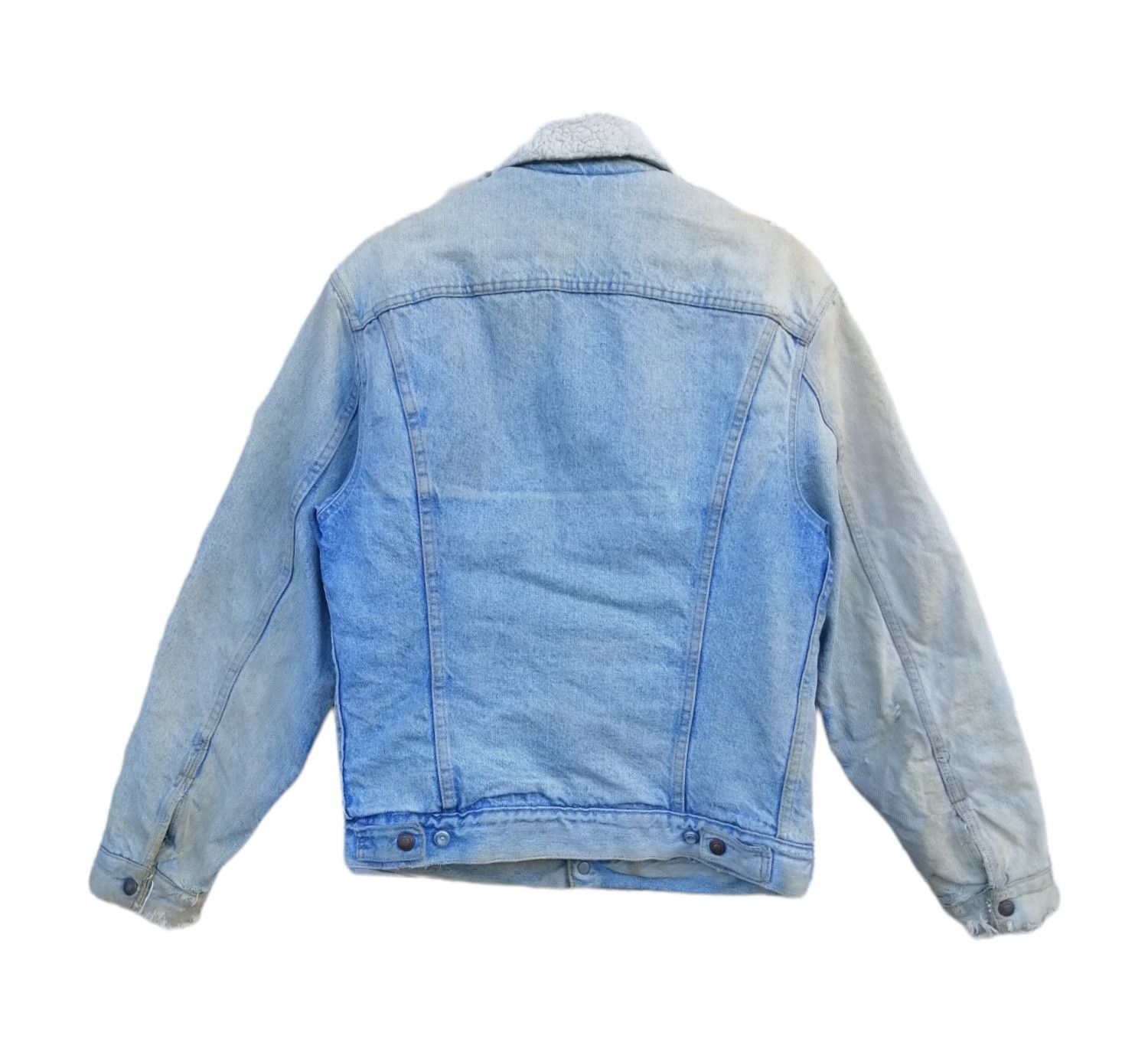 Levi's Vintage Levi's Orange Tag Sherpa Trucker Jacket Size US S / EU 44-46 / 1 - 11 Thumbnail
