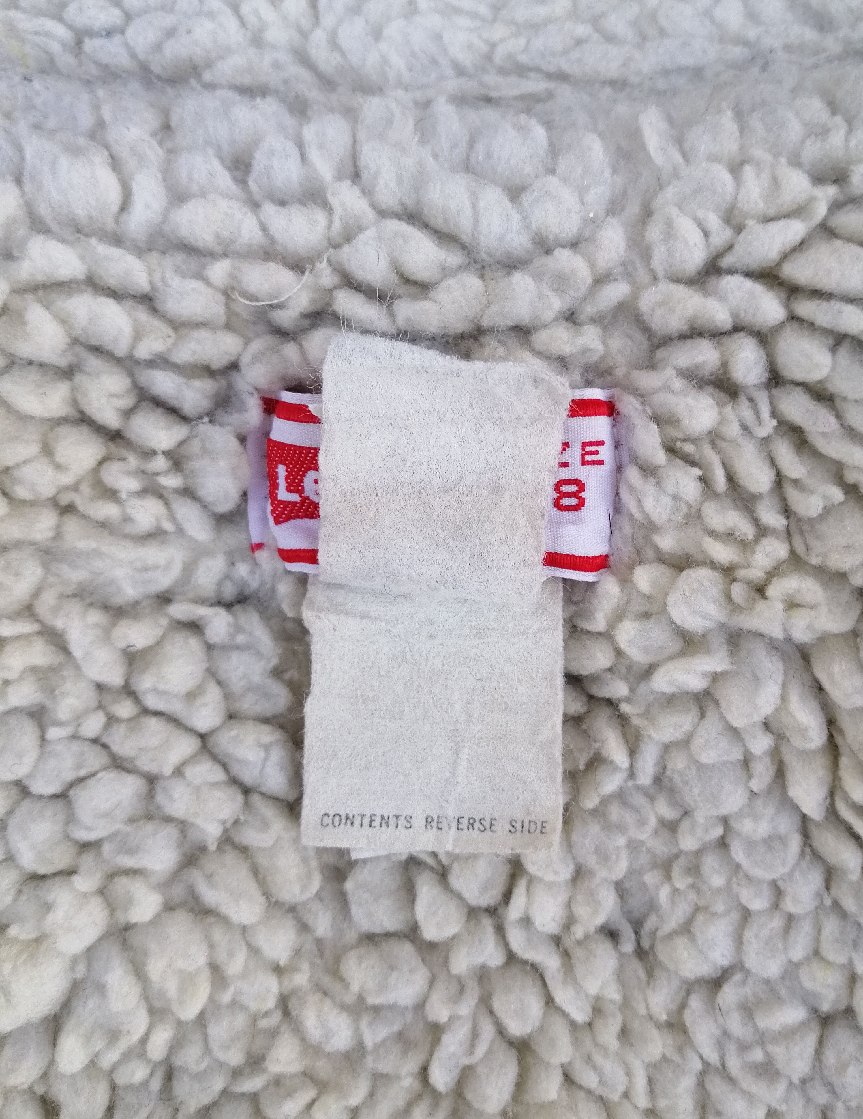 Levi's Vintage Levi's Orange Tag Sherpa Trucker Jacket Size US S / EU 44-46 / 1 - 20 Thumbnail