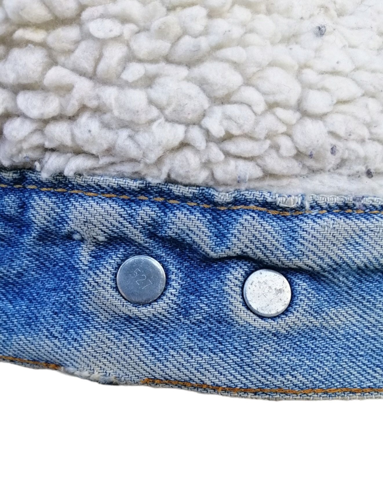 Levi's Vintage Levi's Orange Tag Sherpa Trucker Jacket Size US S / EU 44-46 / 1 - 18 Thumbnail