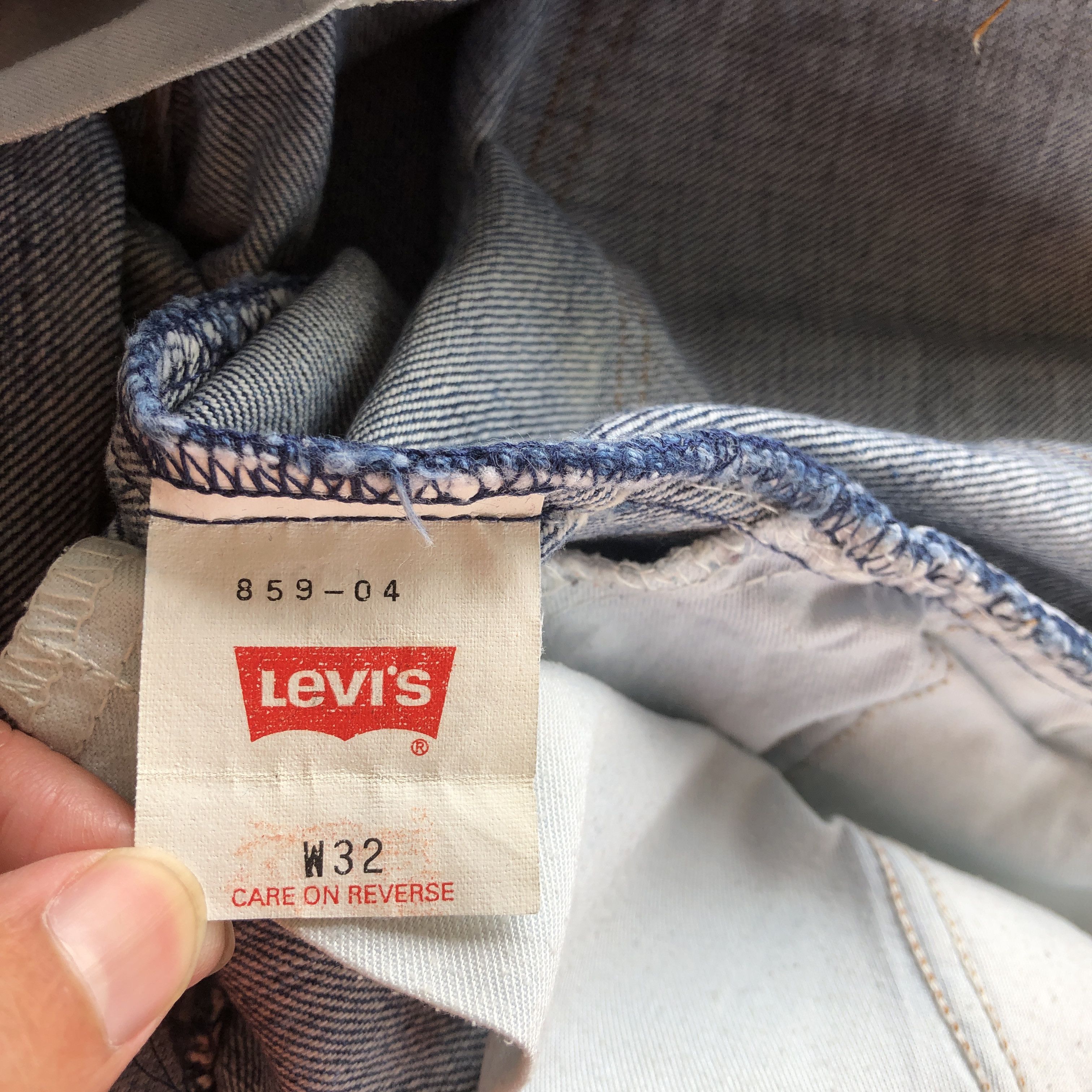Levi's Vintage Levis Orange Tab Jeans Faded Levi's 859 Denim Pants Size 26" / US 2 / IT 38 - 9 Thumbnail