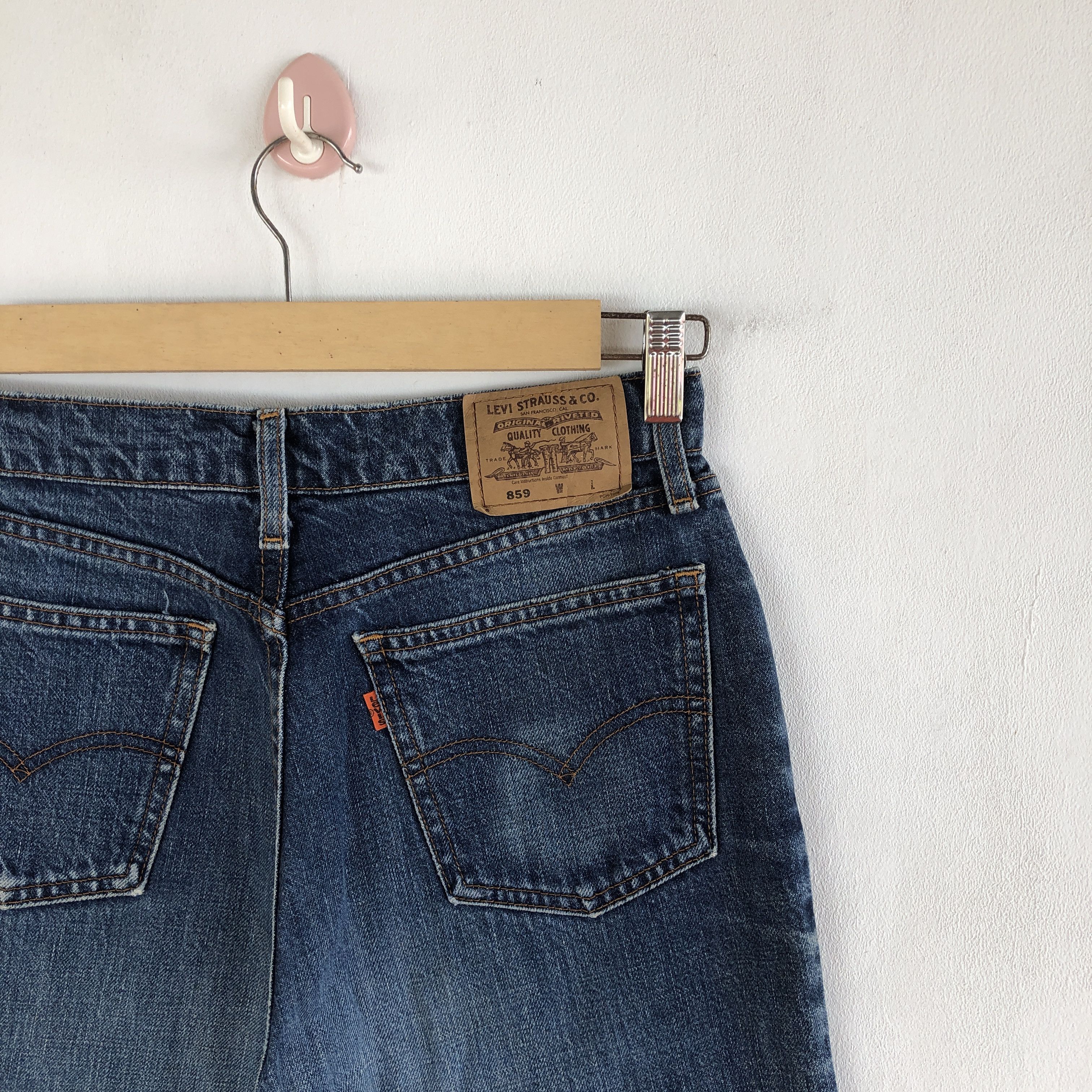 Levi's Vintage Levis Orange Tab Jeans Faded Levi's 859 Denim Pants Size 26" / US 2 / IT 38 - 5 Thumbnail